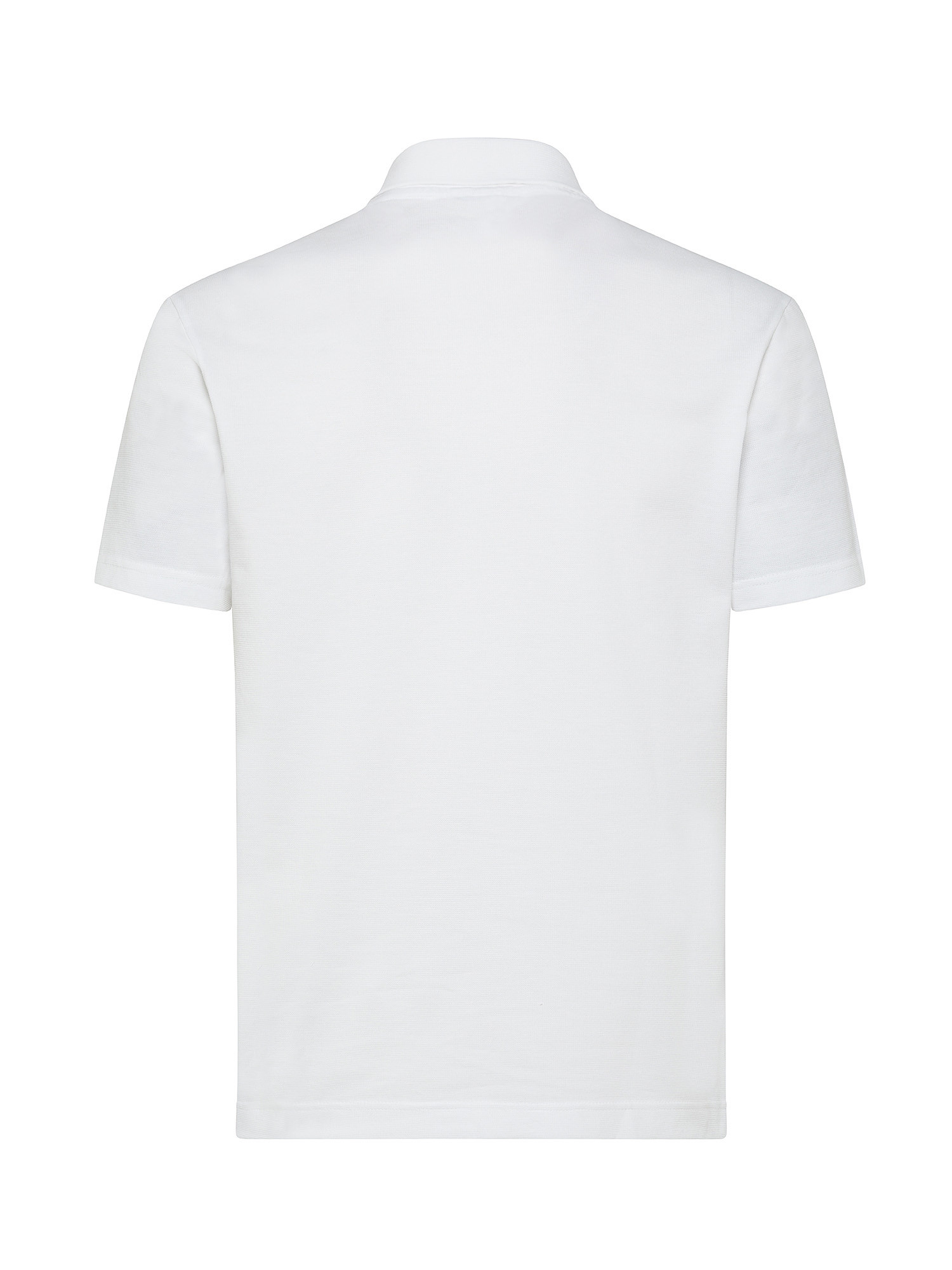 Lacoste - Regular fit stretch polo, White, large image number 1