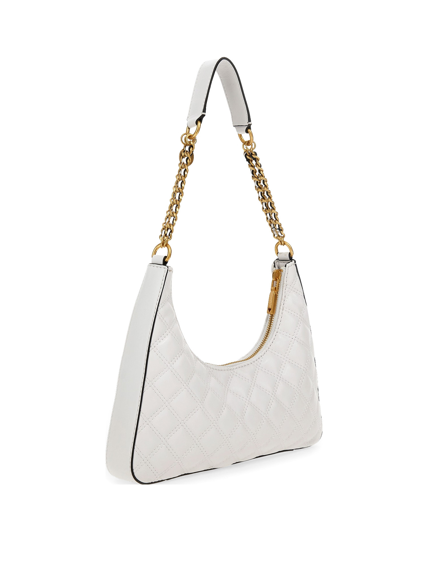 Guess - Borsa a spalla Giully, Bianco, large image number 1
