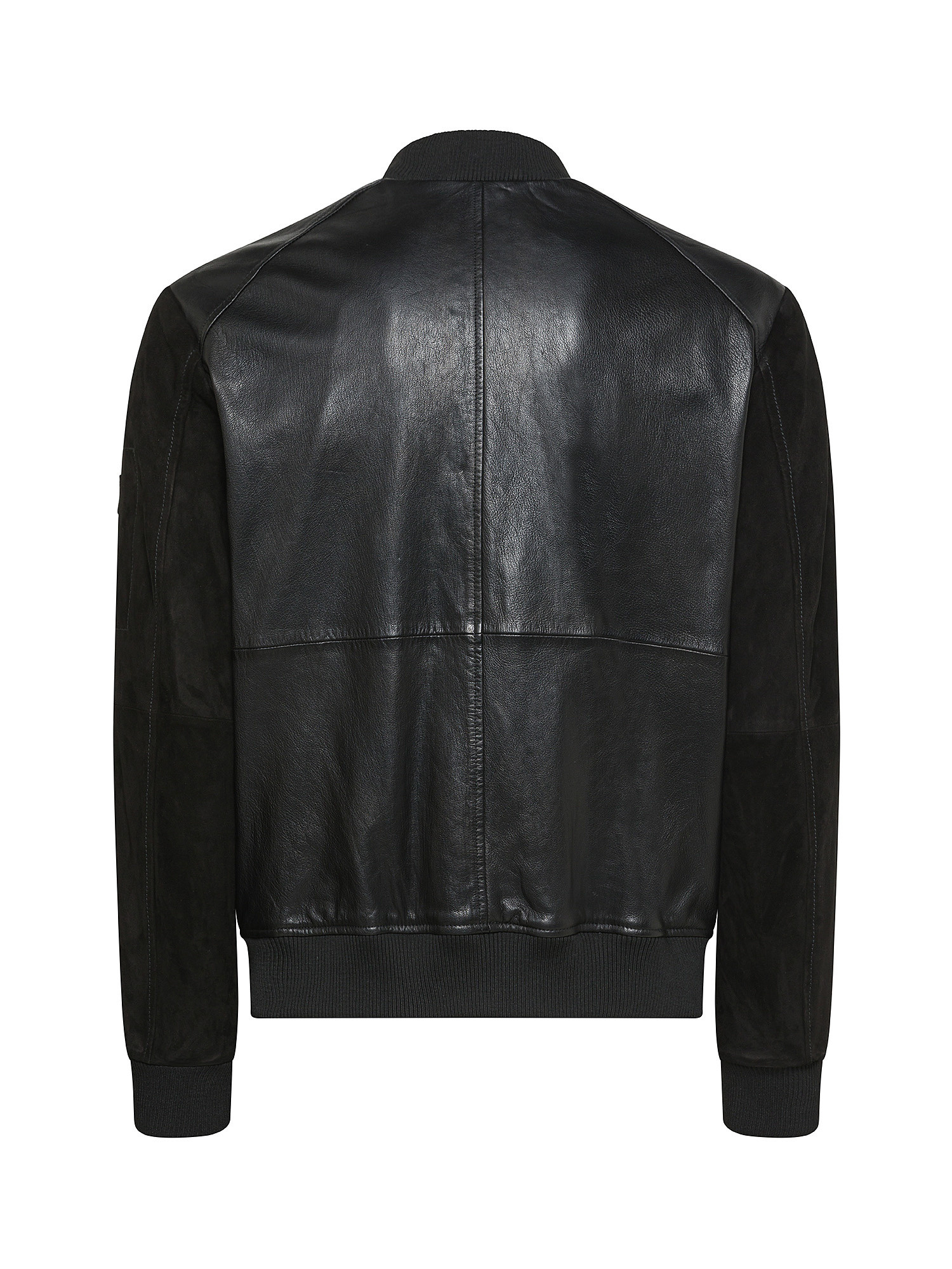 Hugo - Leather jacket, Black, large image number 1