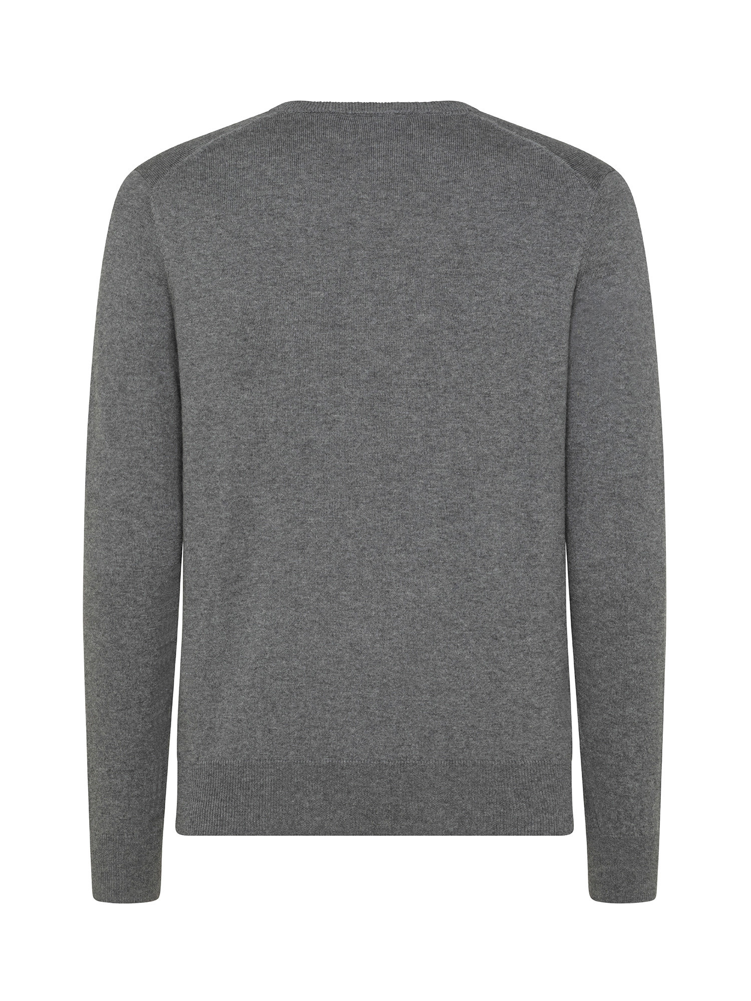 Organic cotton sweatshirt, Grey, large image number 1