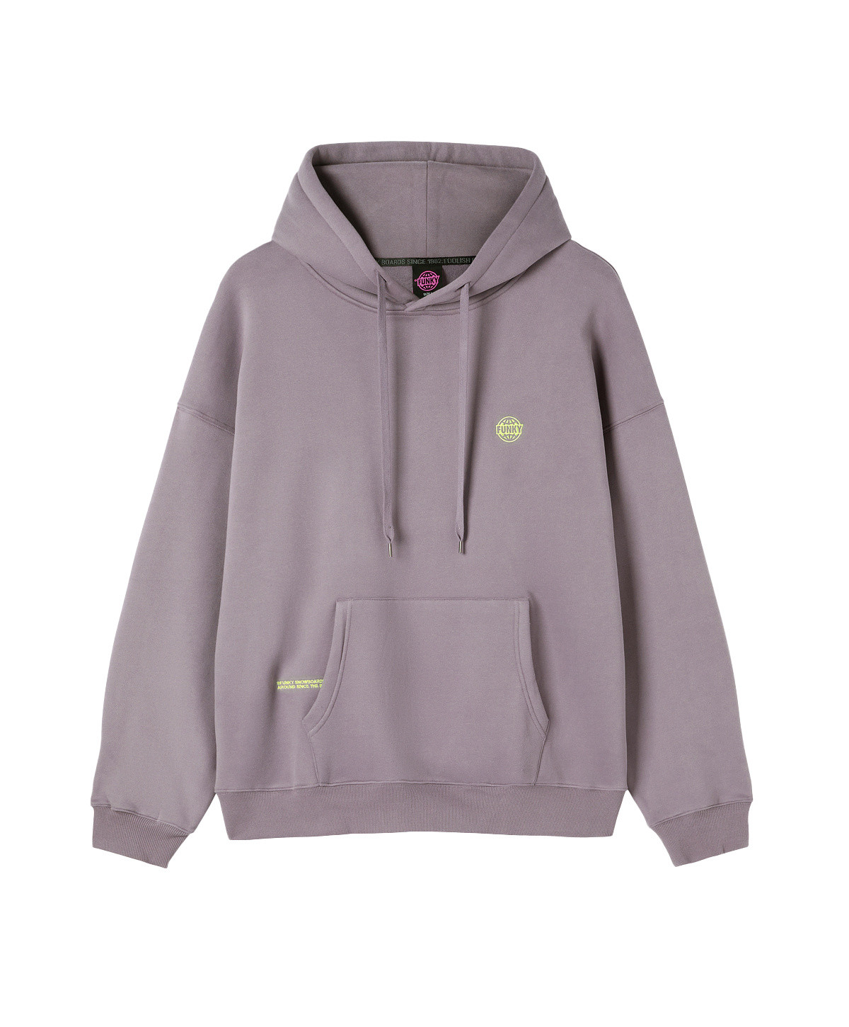 Funky - Embroidered logo hoodie, Purple Lilac, large image number 0