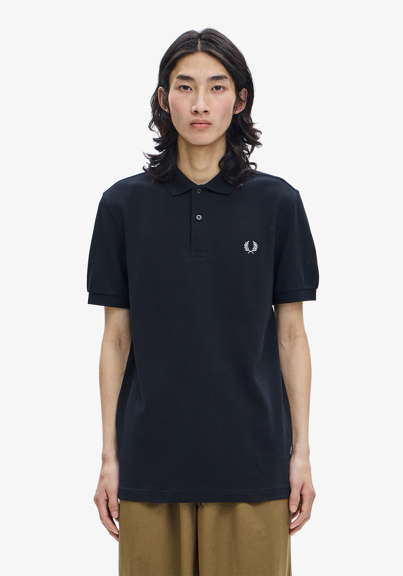 Plain shirt, Black, large image number 3