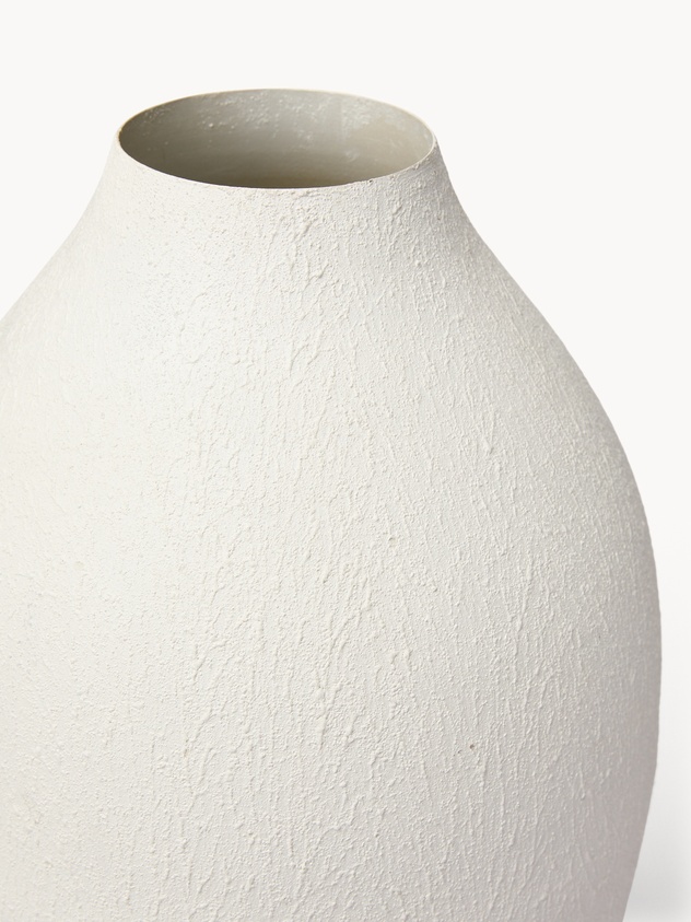 Decorative steel vase