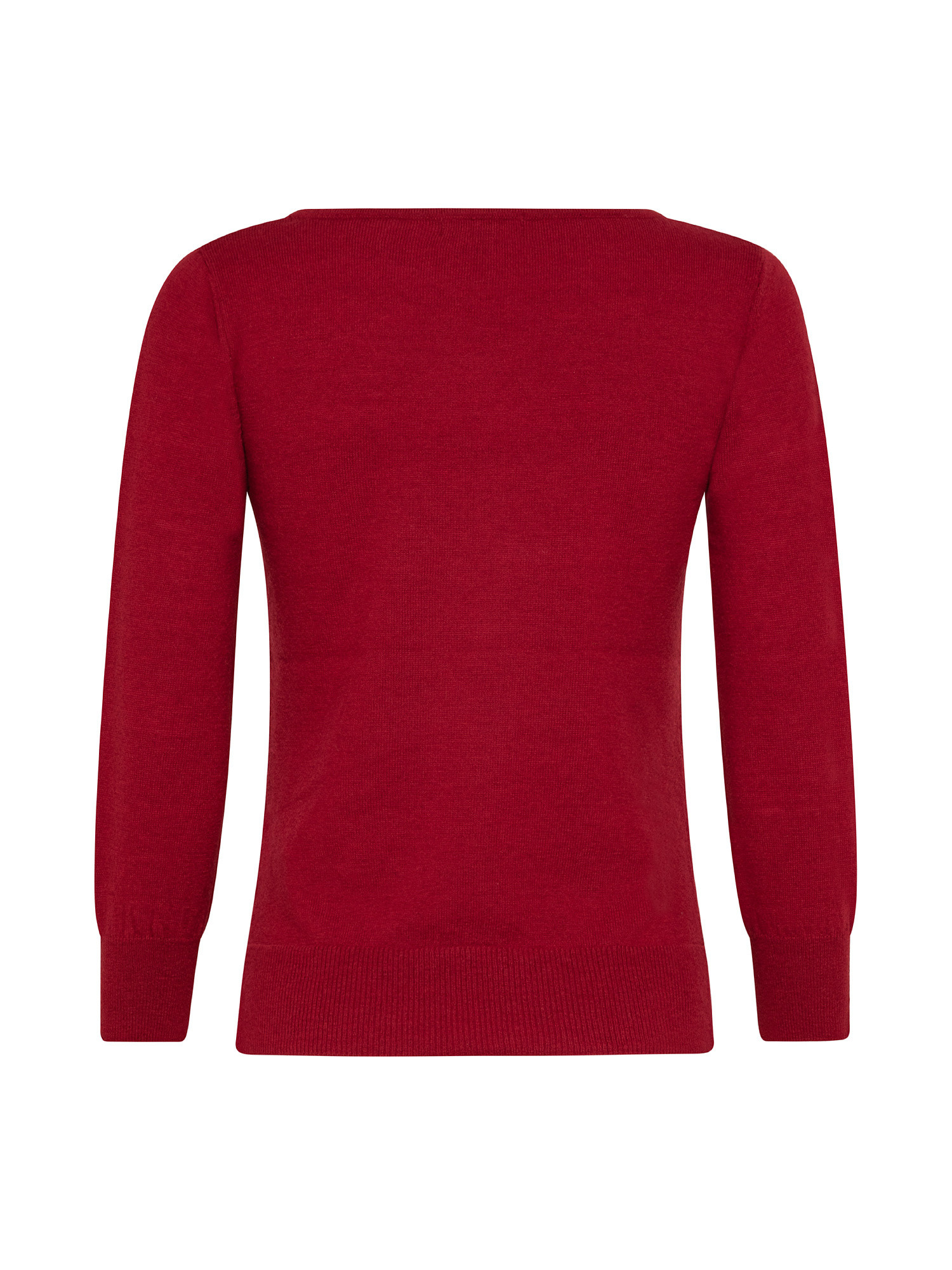Crewneck sweater, Red, large image number 1