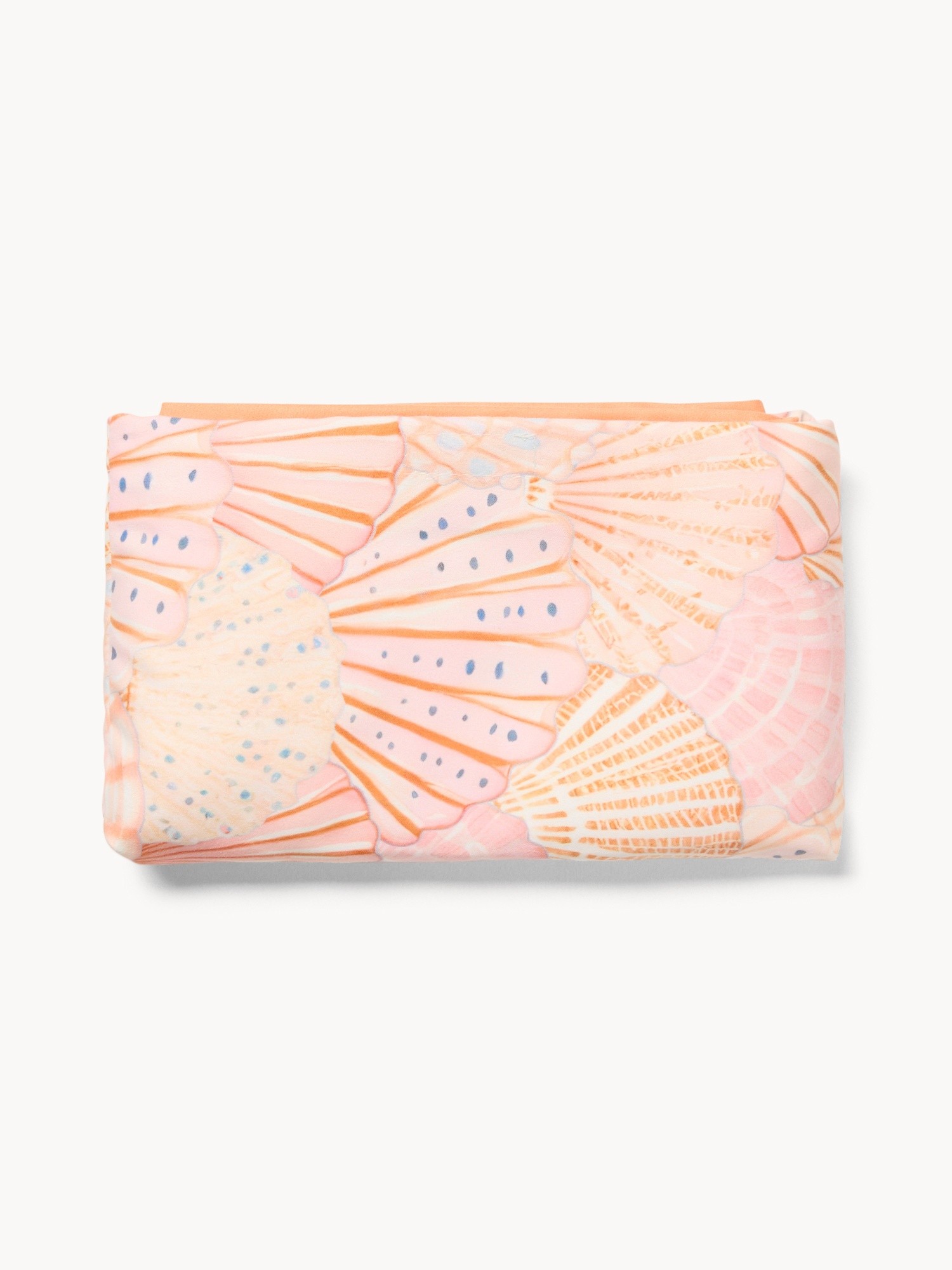 Microfiber Beach Towel with Pockets - Introductory Price, Rosa/Arancio, large image number 0