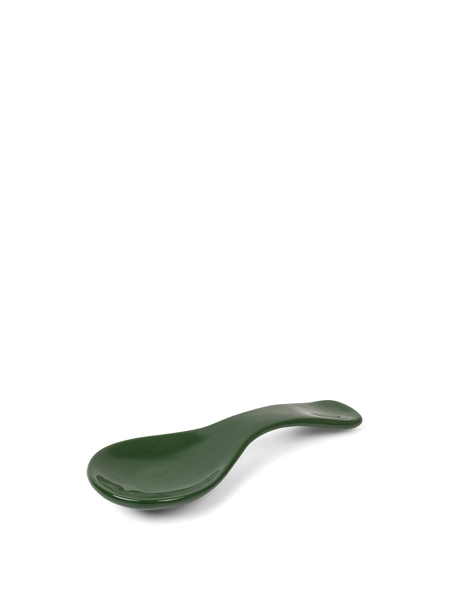 Pepper-shaped ceramic ladle holder, Green, large image number 0