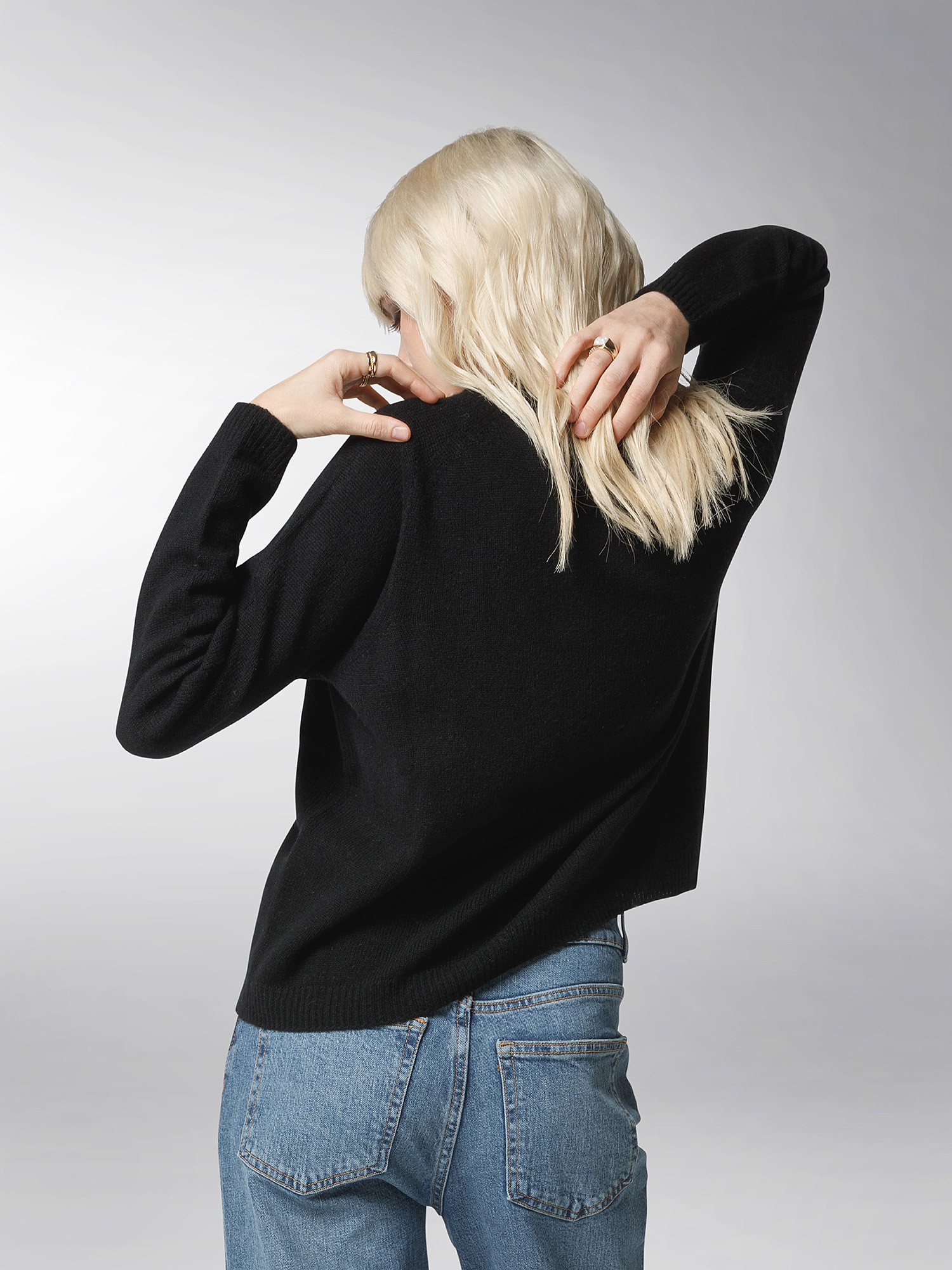 K Collection - Crewneck sweater, Black, large image number 4