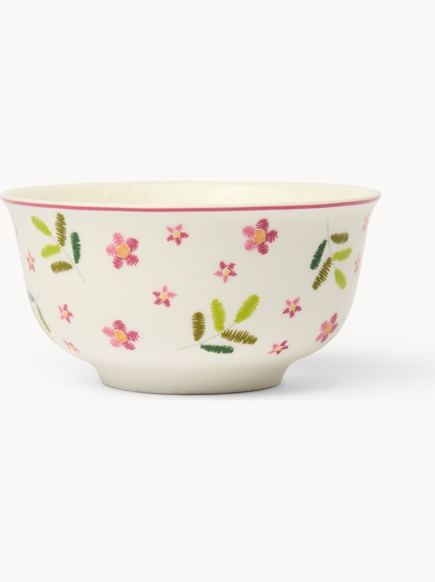 Coppetta in new bone china motivo rose - Prezzo di lancio