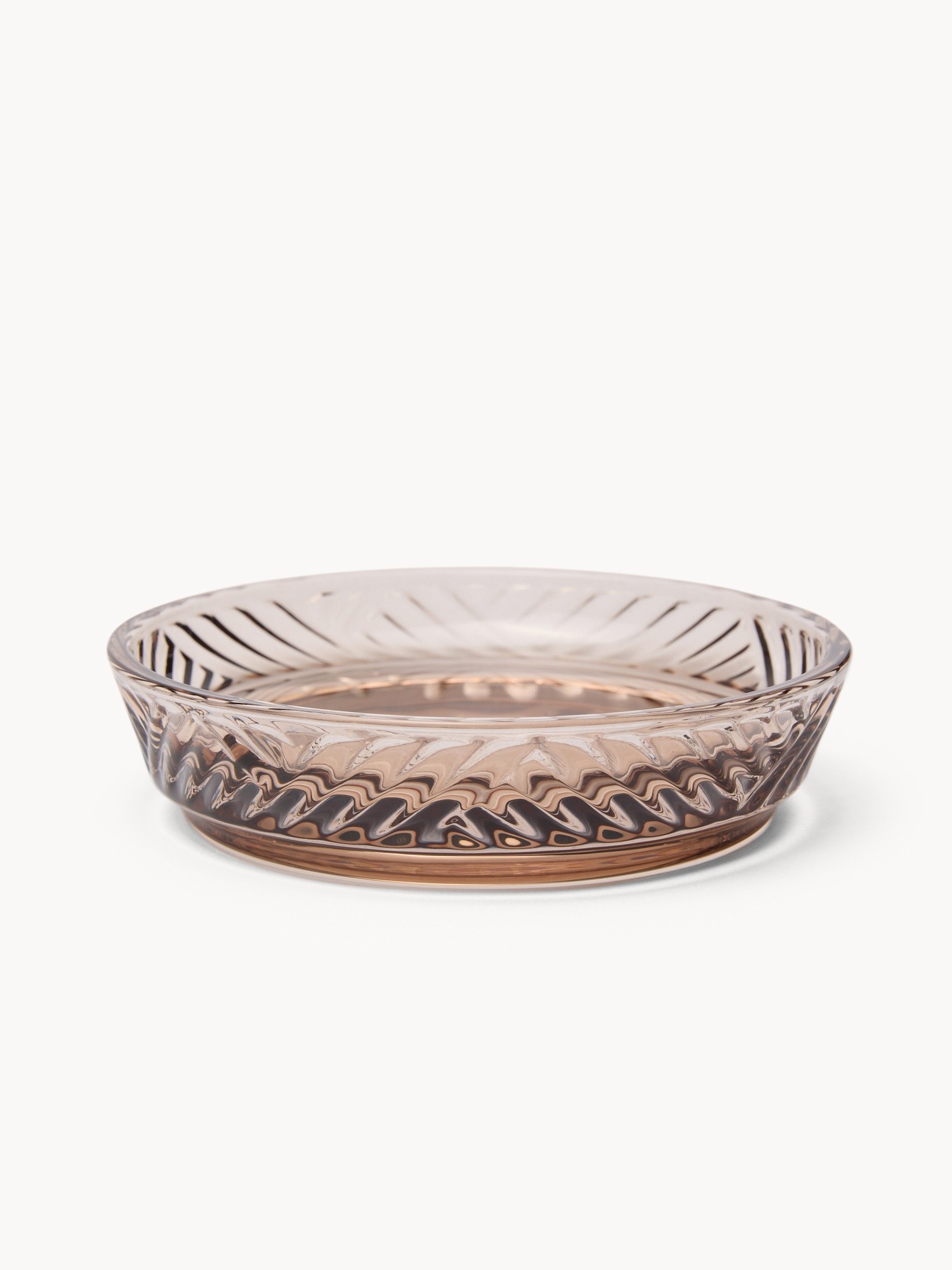 Glass Soap Dish - Introductory Price, Bronze Brown, large image number 0