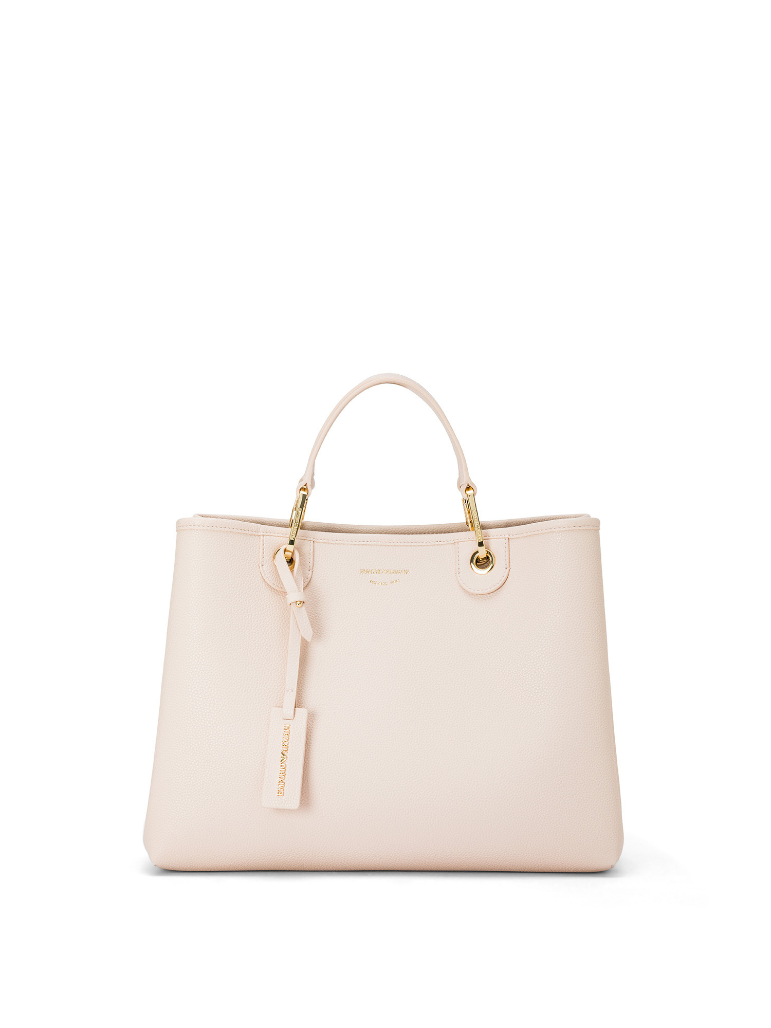 Emporio Armani - Deer print medium handbag, Powder Pink, large image number 0