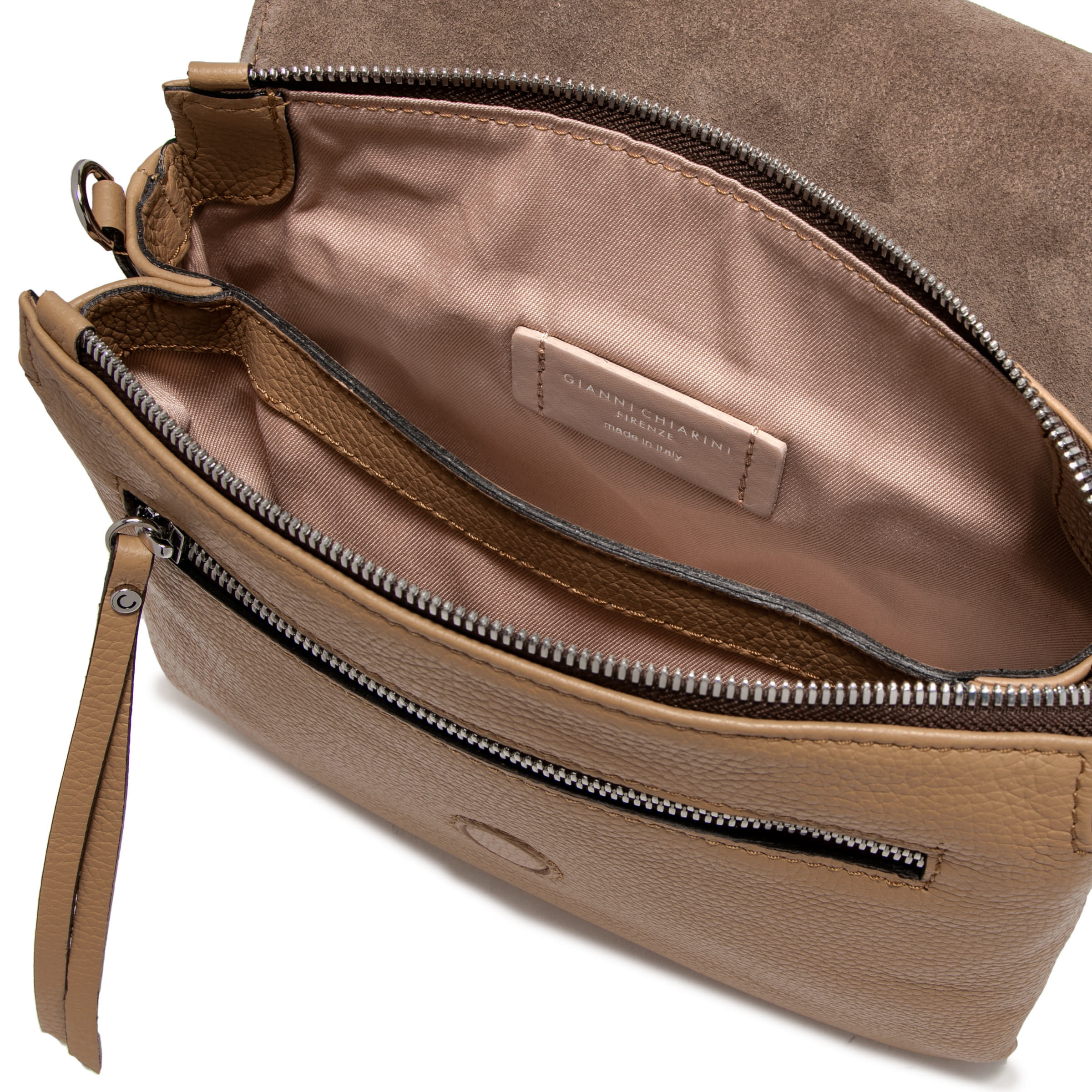 Gianni Chiarini - Three leather bag, Natural, large image number 4