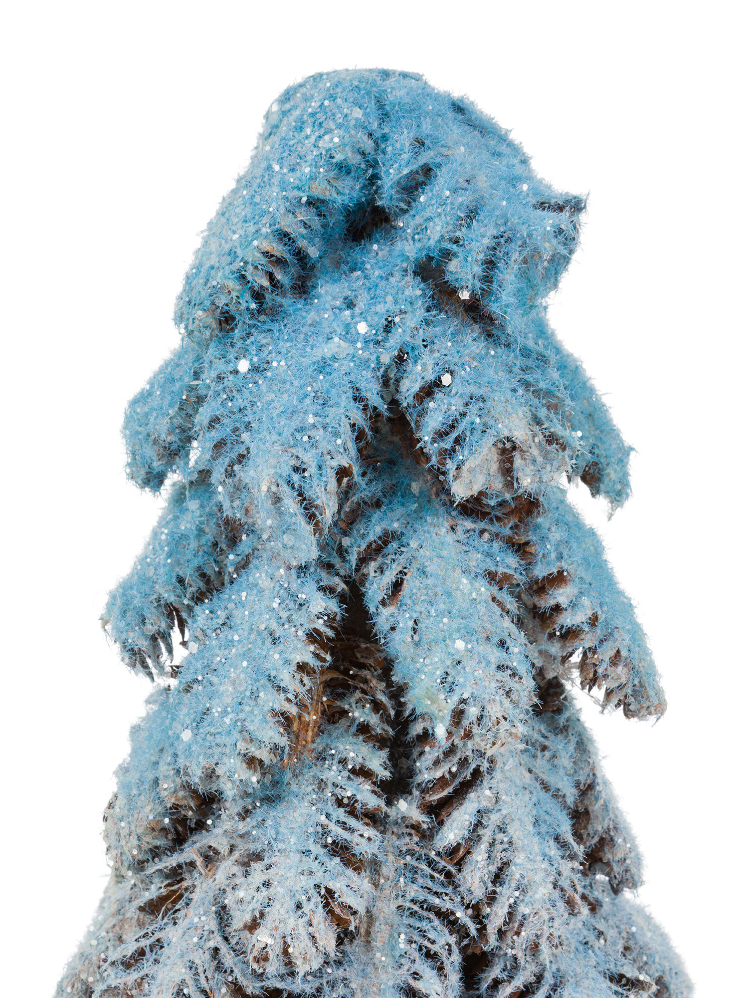 Decorative cone with pine cones, Light Blue, large image number 1