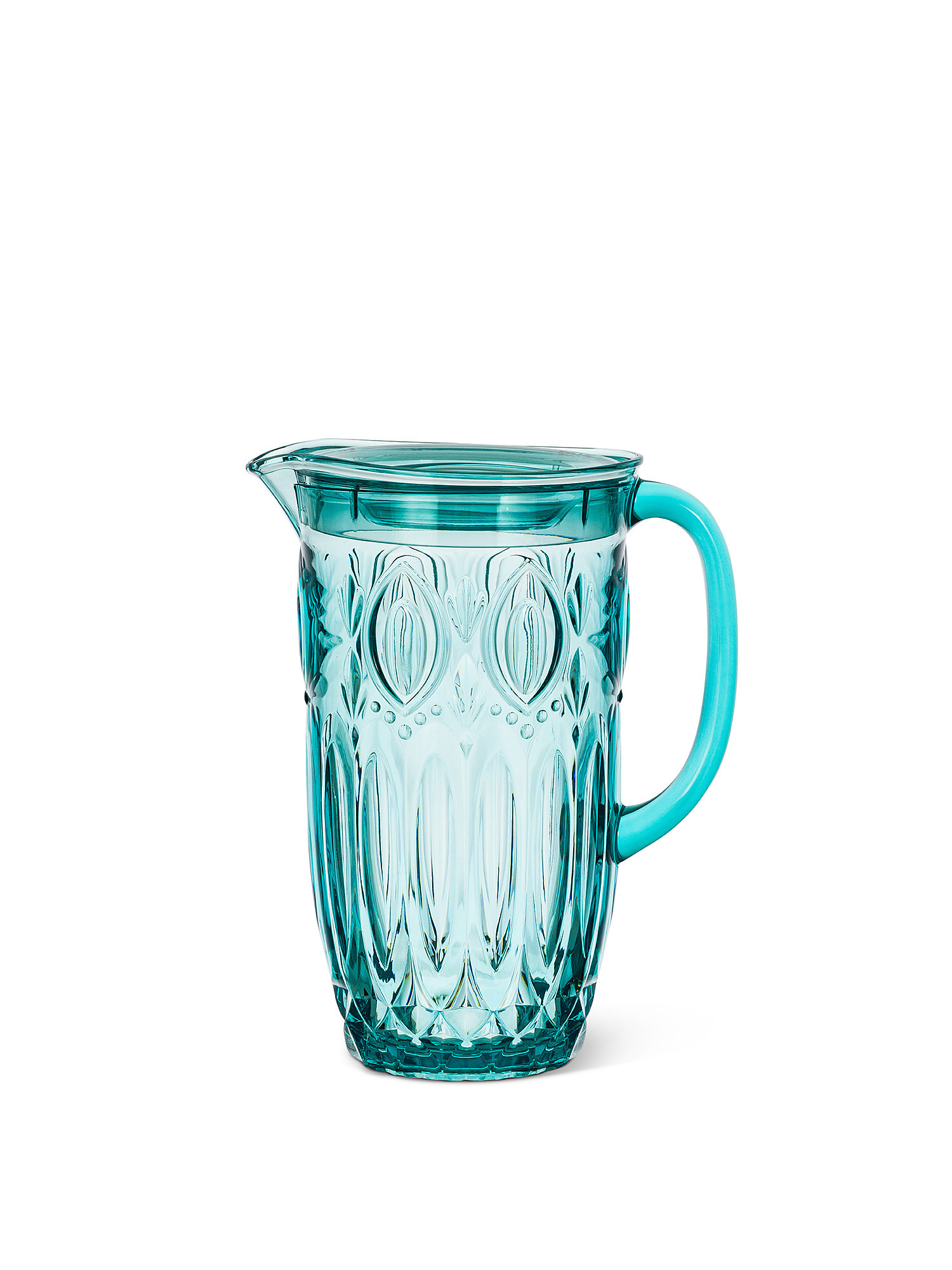 Caraffa plastica azzurra Gloria, Azzurro, large image number 0