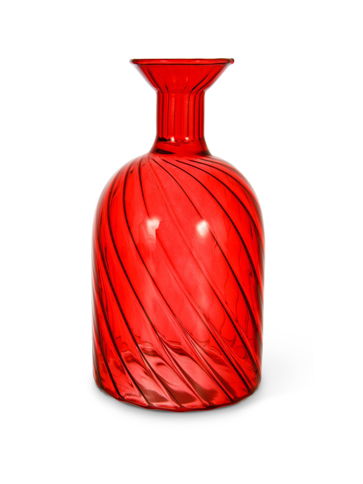 Mini glass vase, Red, large image number 1