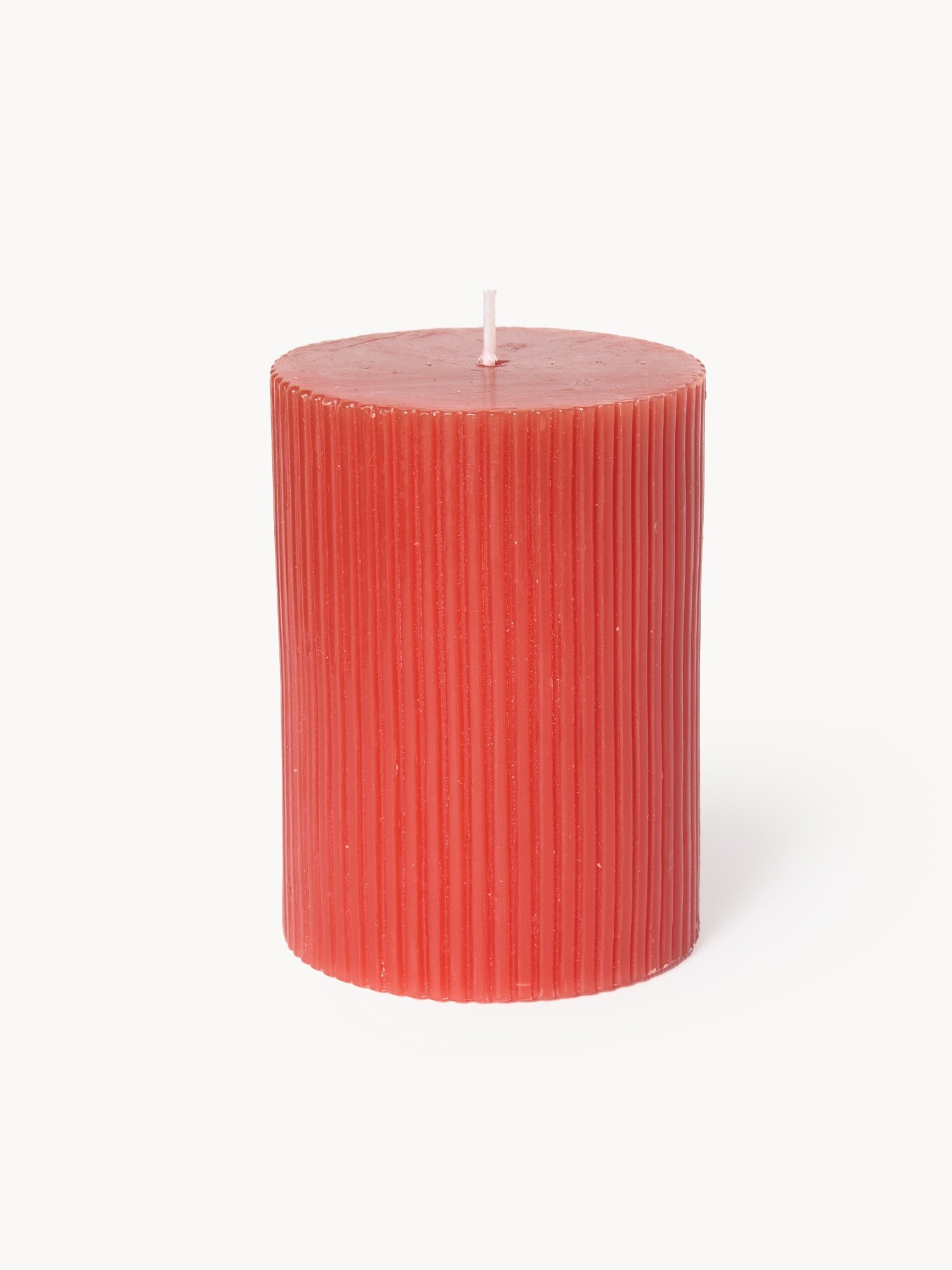 Candela moccolo rigata, Rosso, large image number 0