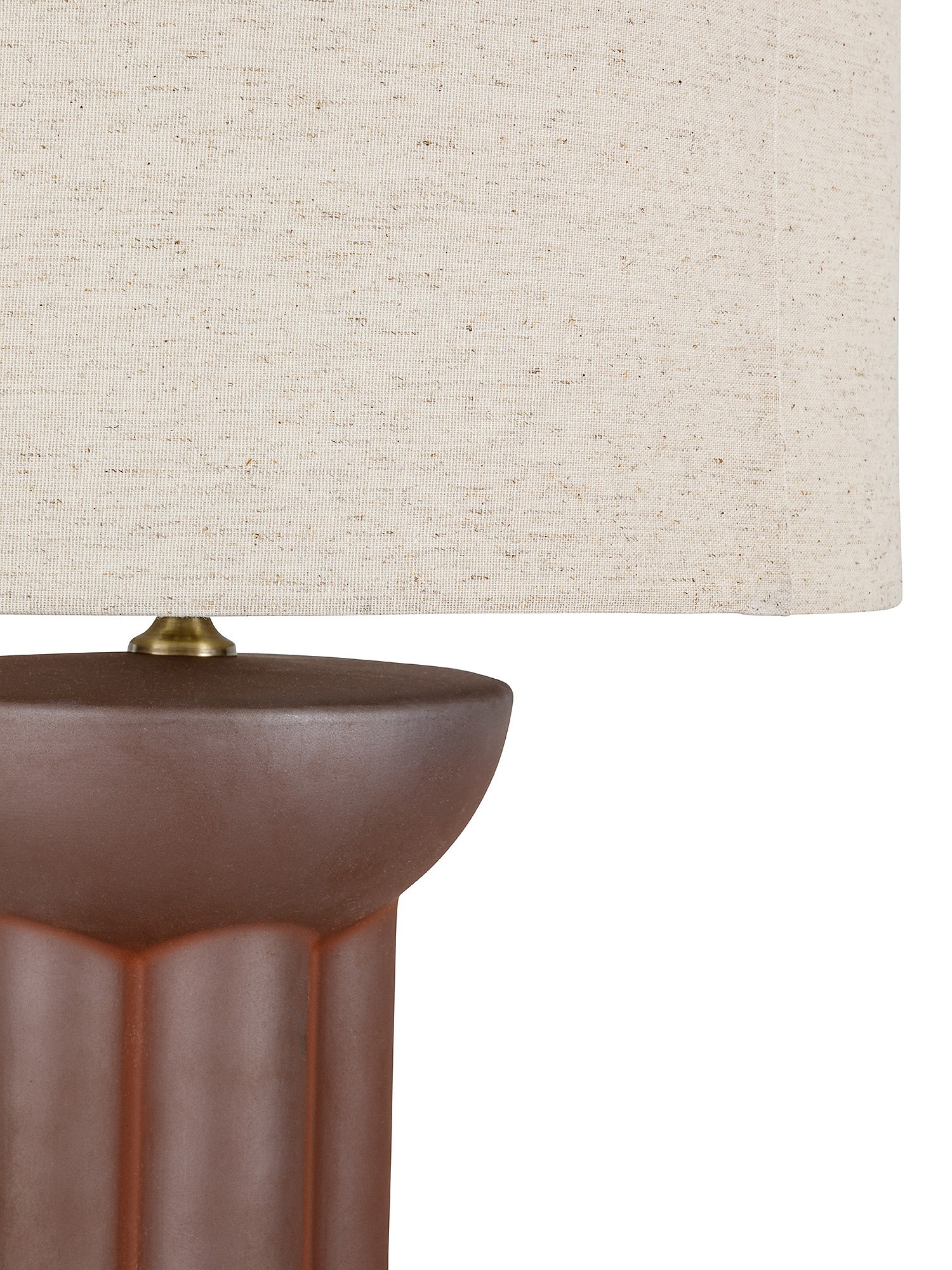 Roma table lamp, Brown, large image number 1