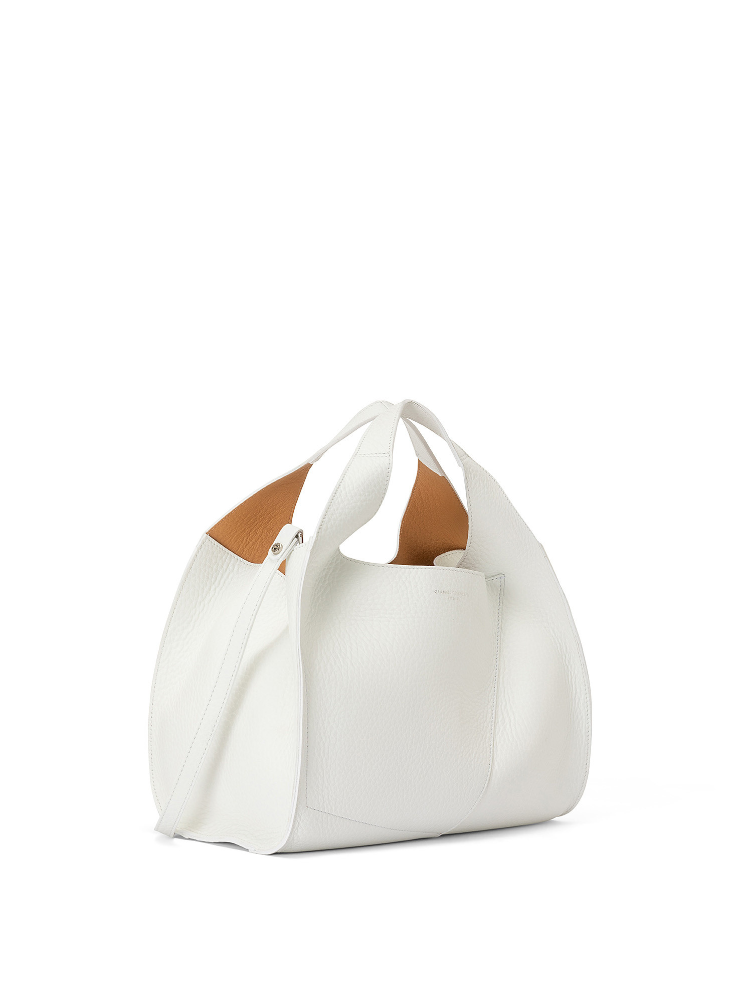 Euphoria leather bag, White, large image number 1