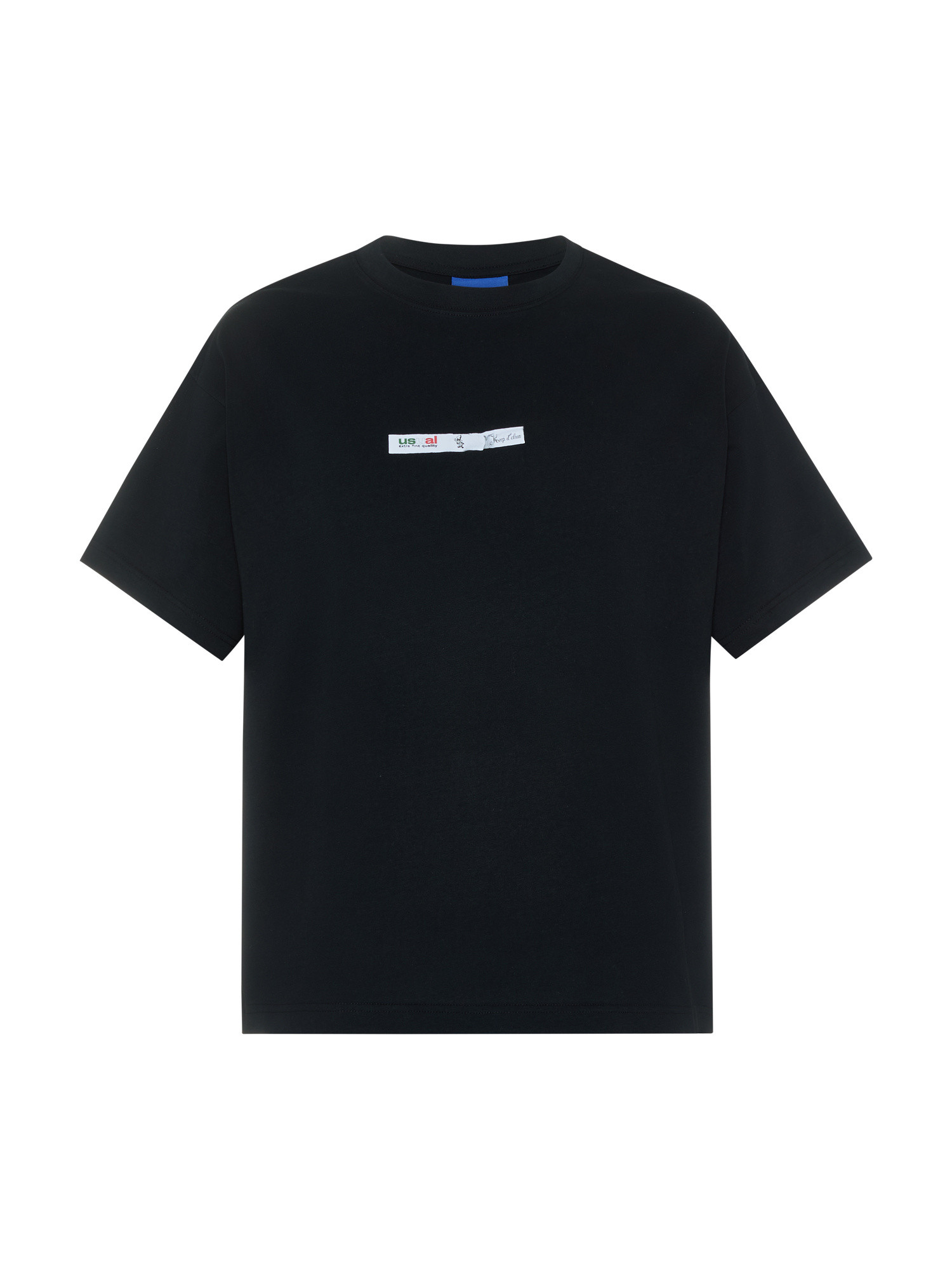 Usual - Trattoria T-Shirt, Black, large image number 0
