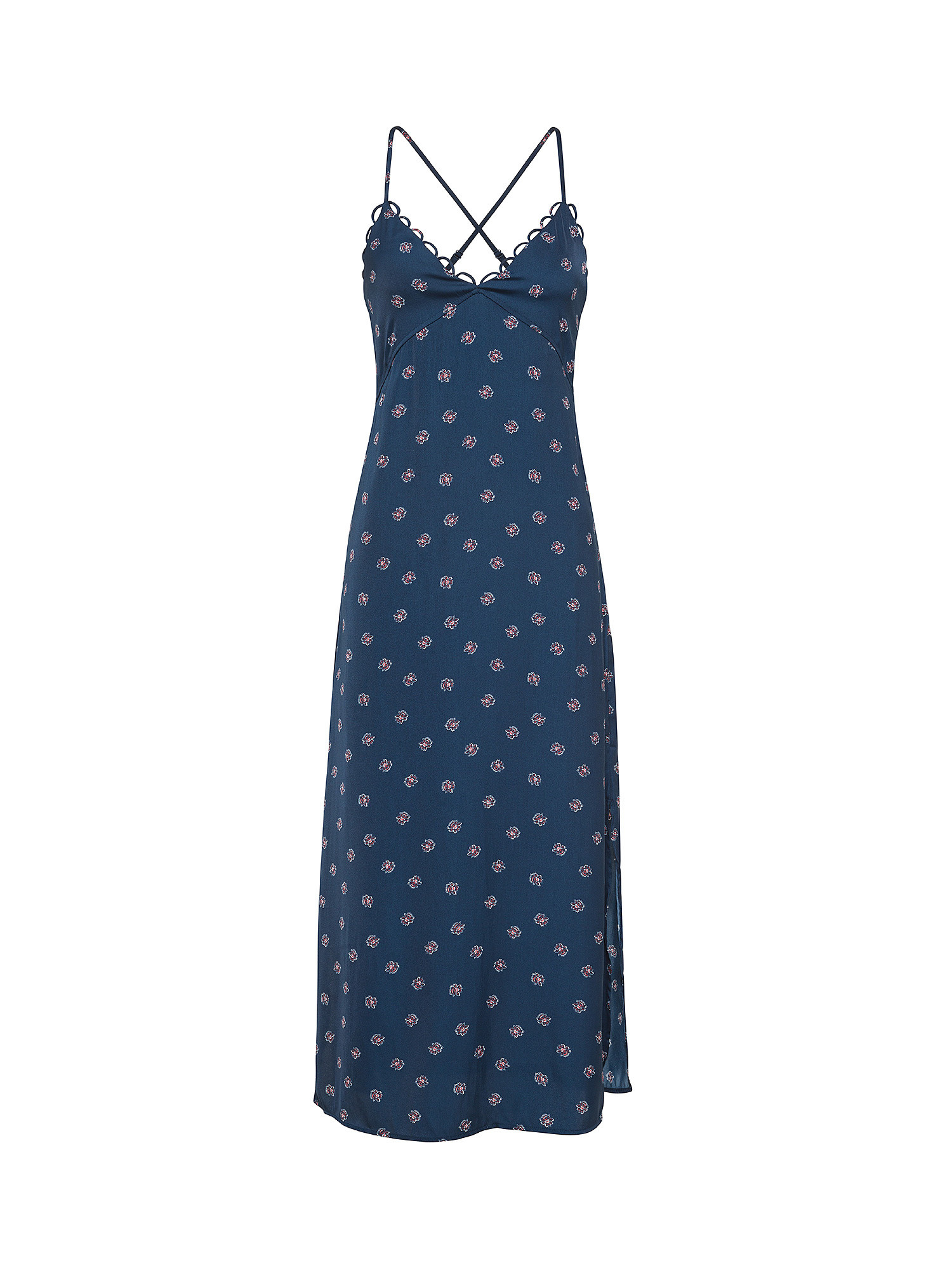 Pepe Jeans - Dress with floral print, Dark Blue, large image number 0