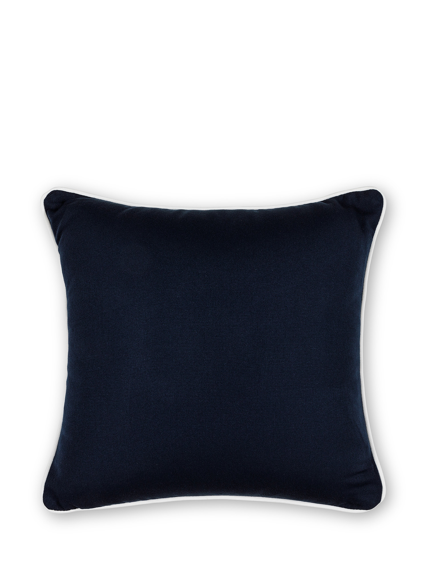 Cuscino da esterno in teflon 45x45cm, Blu, large