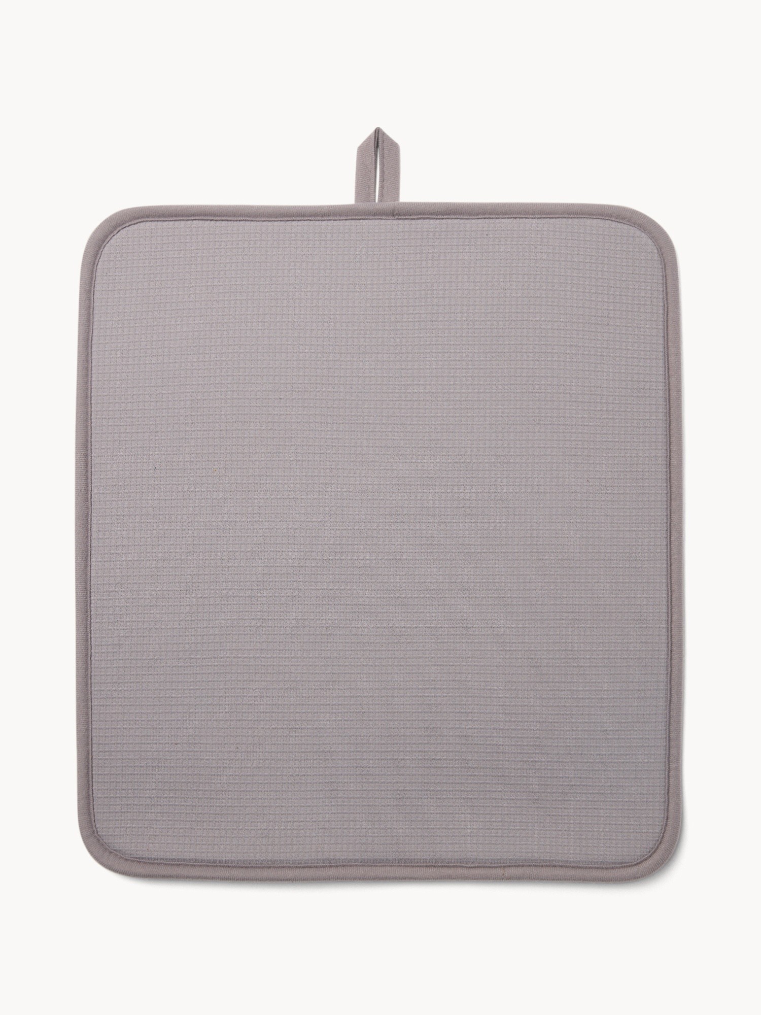 Honeycomb-weave dish draining mat - Introductory price, Light Grey, large image number 0