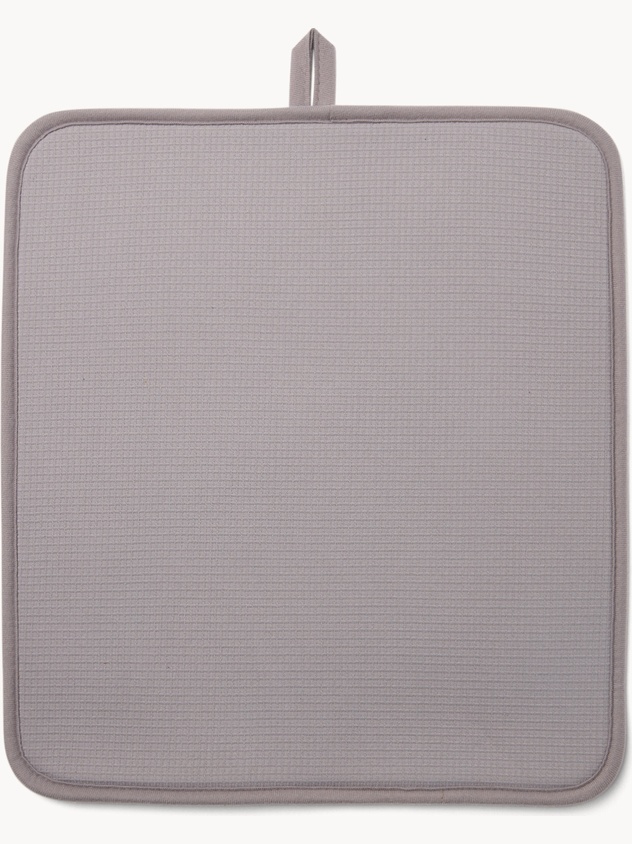 Honeycomb-weave dish draining mat - Introductory price