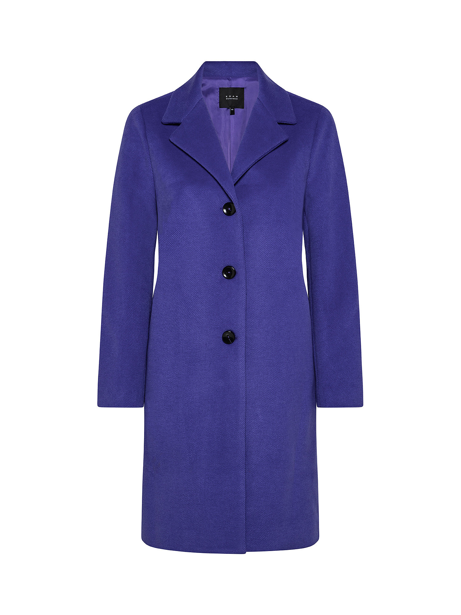 Egg-shaped coat, Purple, large image number 0