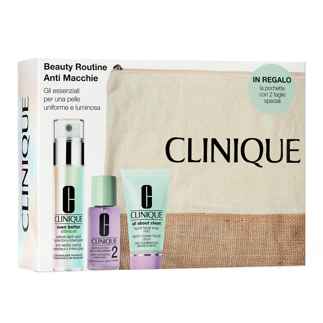 Clinique - Cofanetto beauty routine anti macchie - even better clinical, Beige, large image number 1