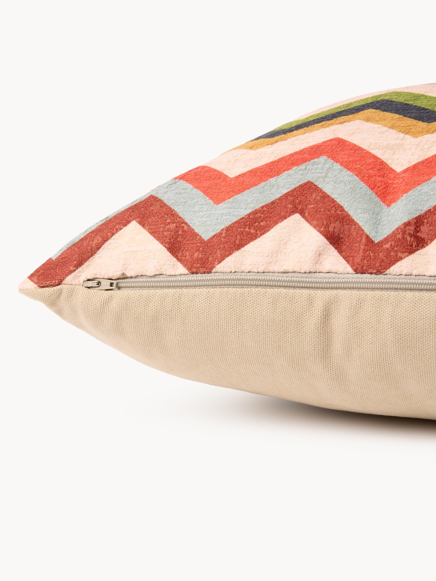 Cuscino chevron 45x45cm, Multicolor, large image number 2