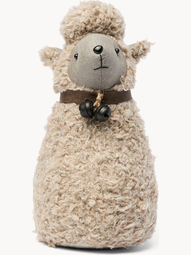 Sheep-shaped doorstop