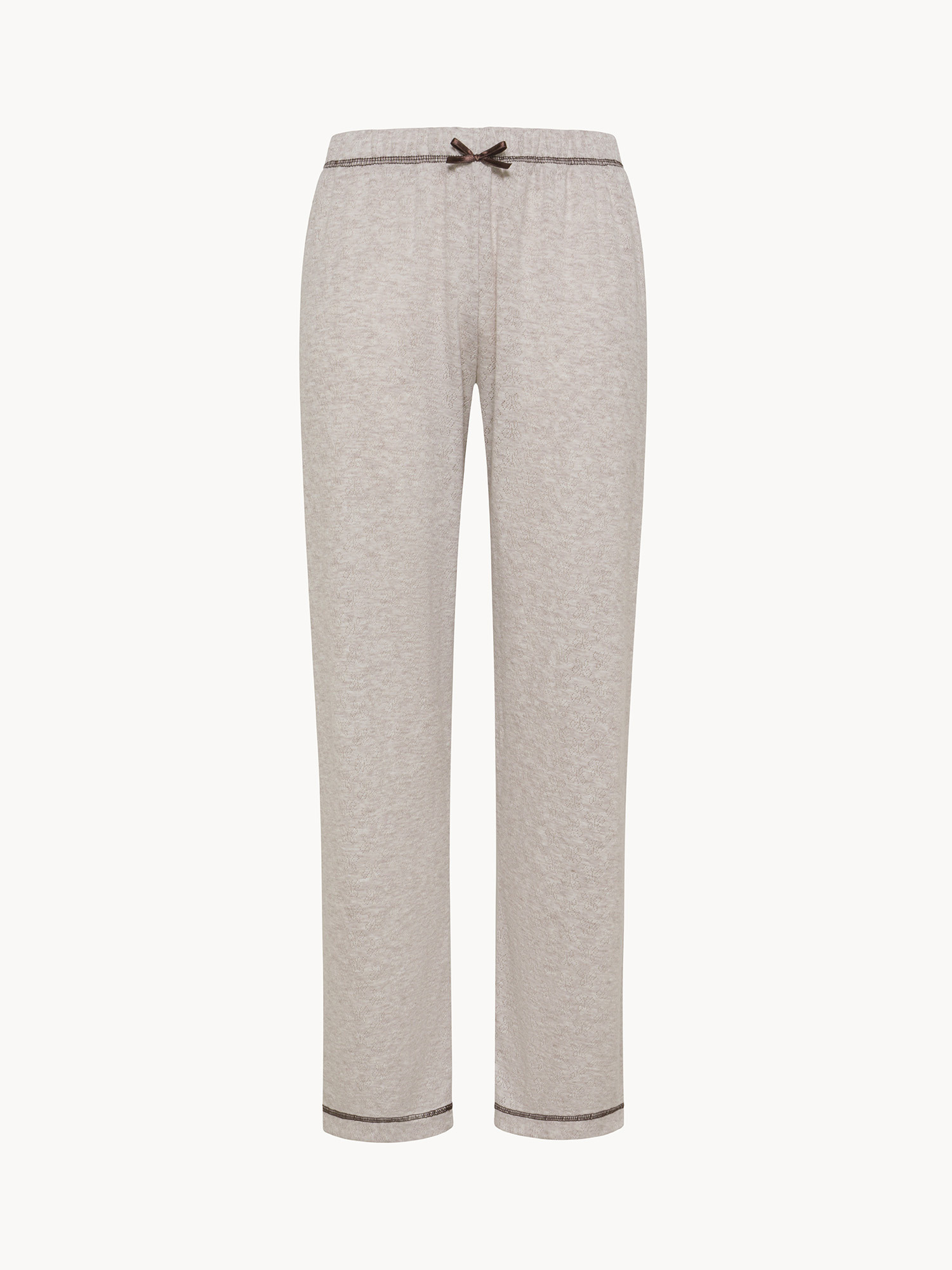 Knit pajama pants, Ecru, large image number 0