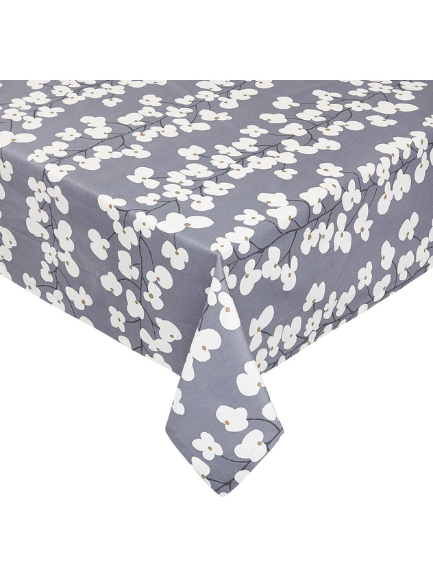 Floral print cotton table cloth