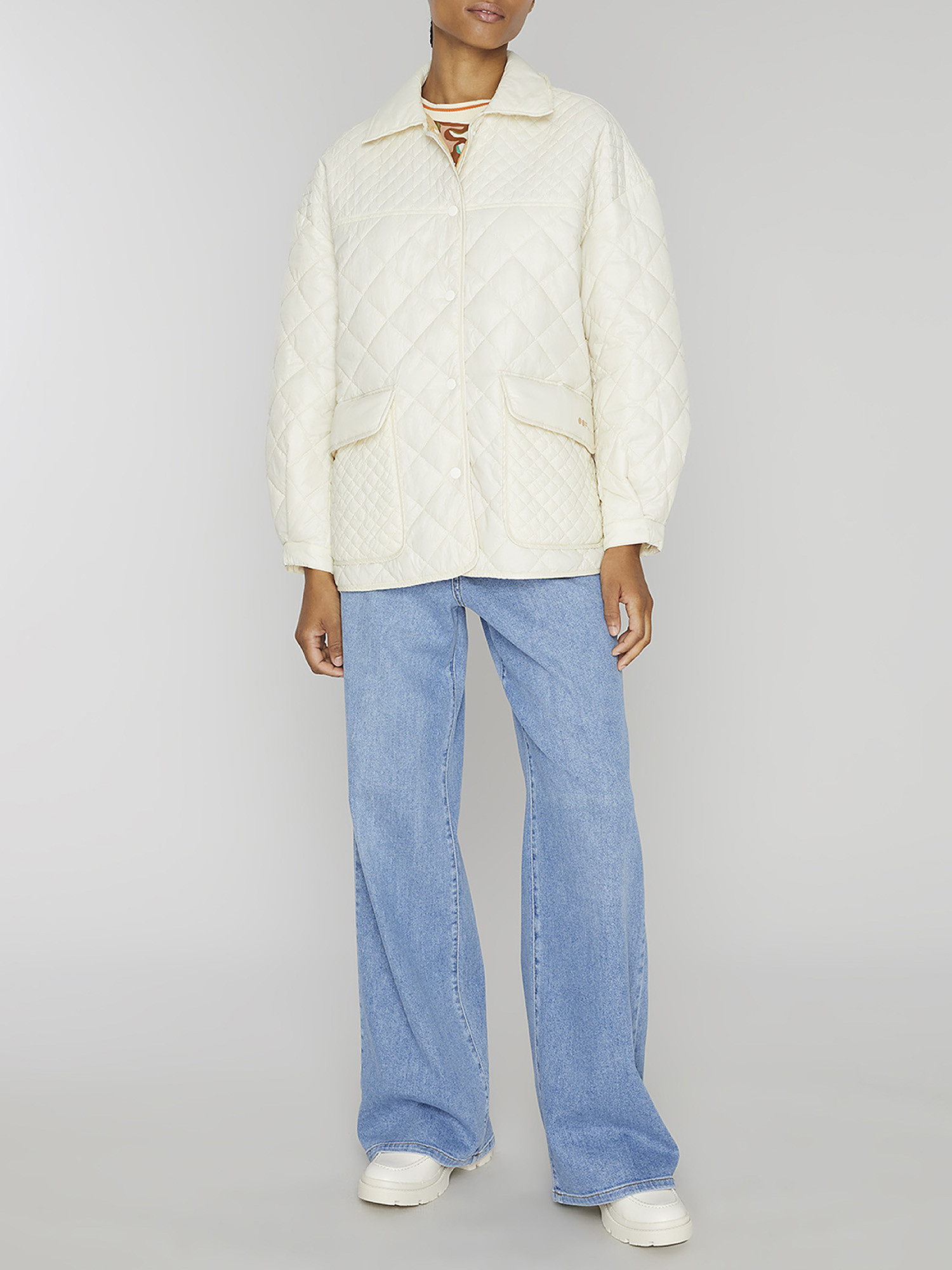 Oof Wear - Quilted Jacket, White Cream, large image number 1