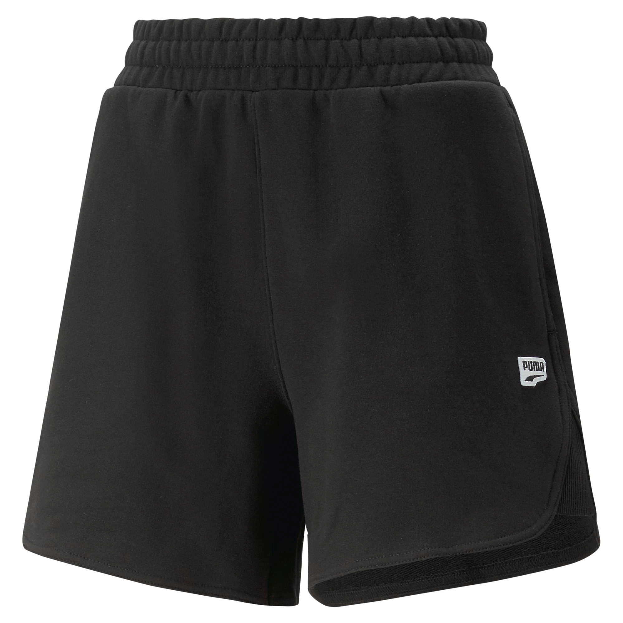 Puma - Downtown high-waisted shorts, Black, large image number 0