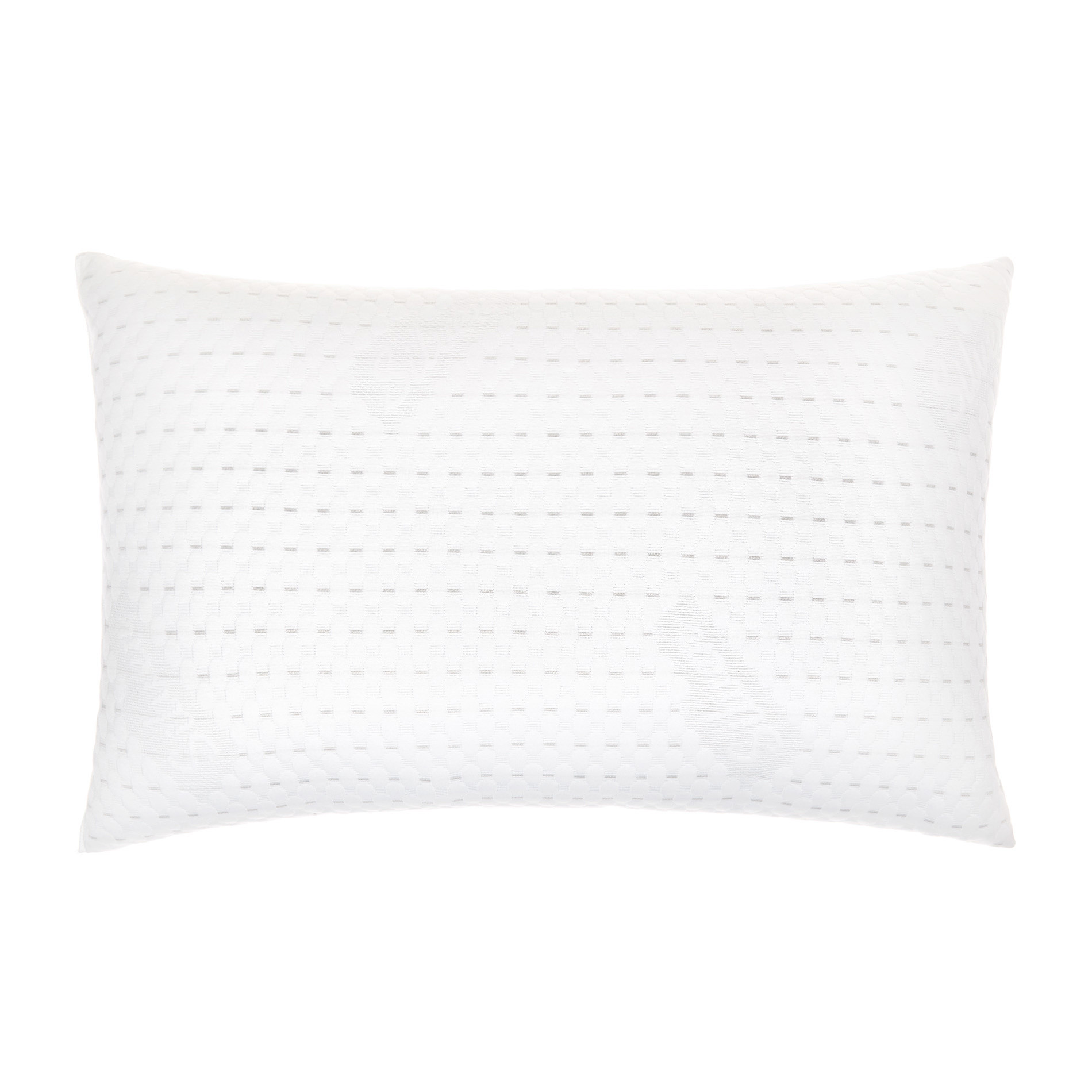 Hypoallergenic pillow with aloe vera treatment, White, large image number 0