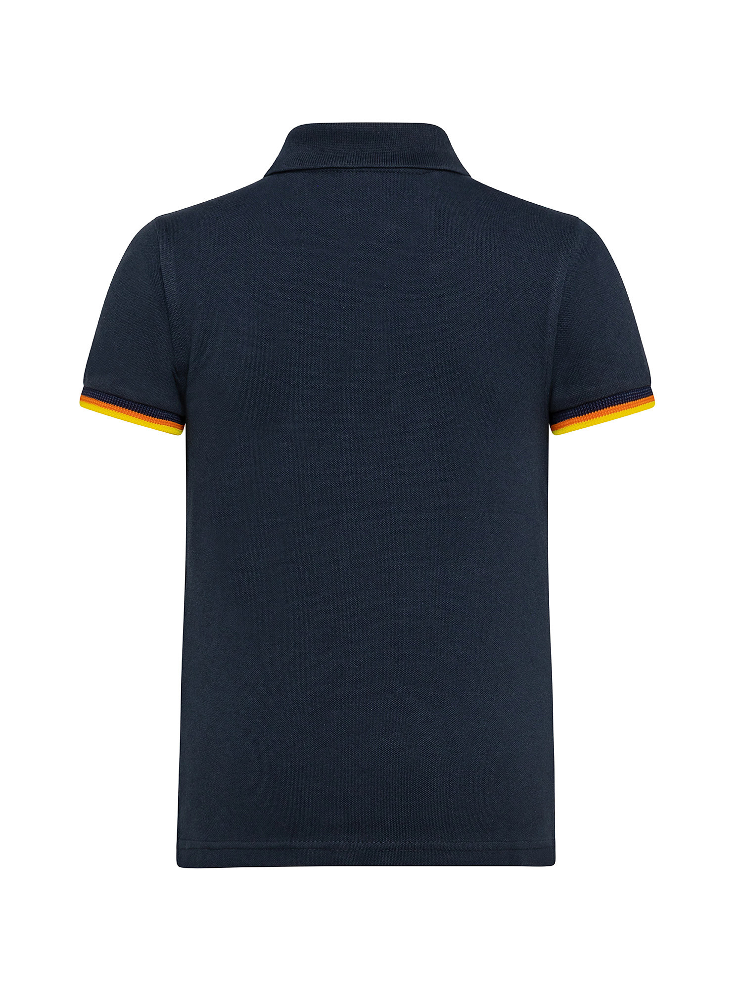 Polo bambino slim fit, Blu, large image number 1
