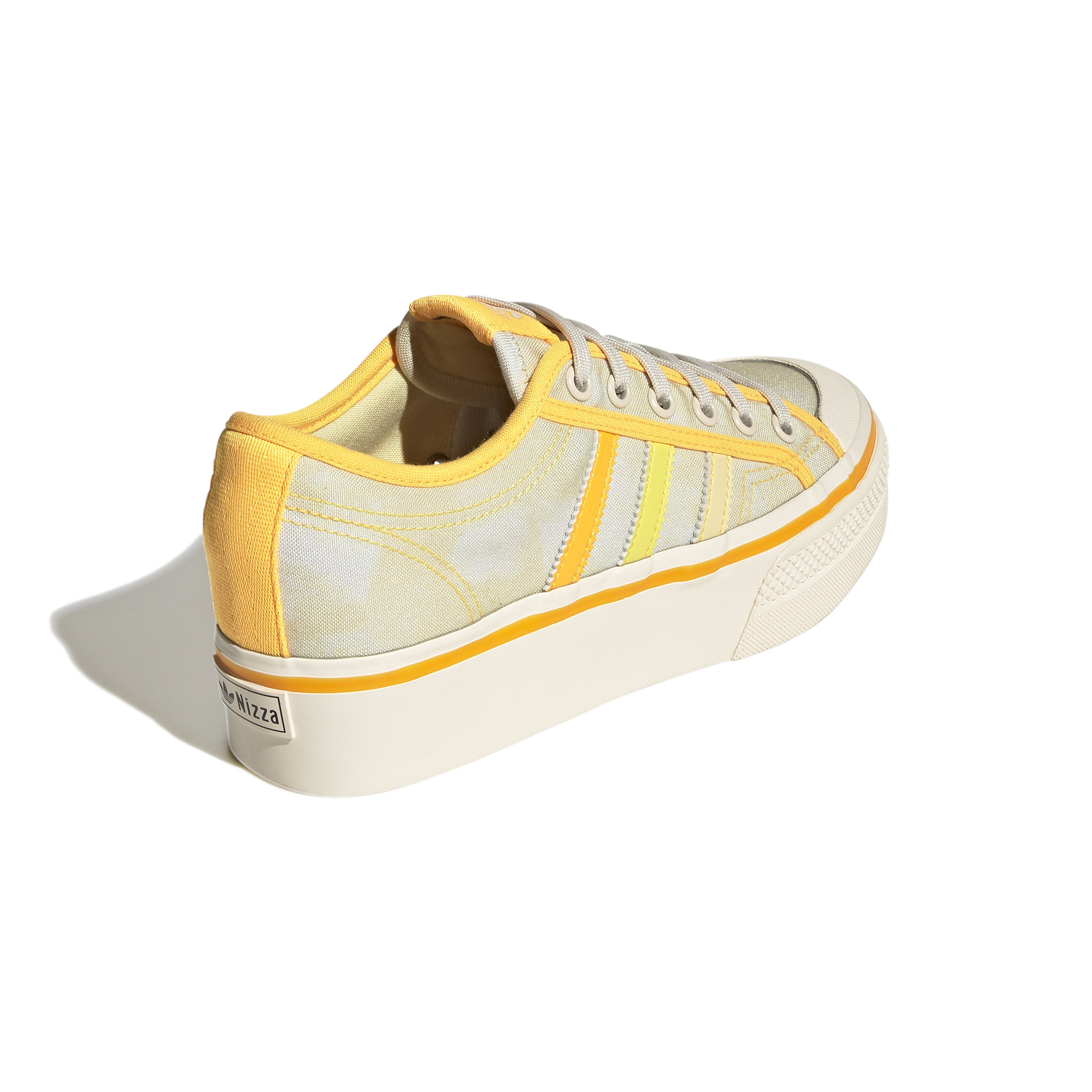 Adidas - Nizza Platform Shoes, Yellow, large image number 5