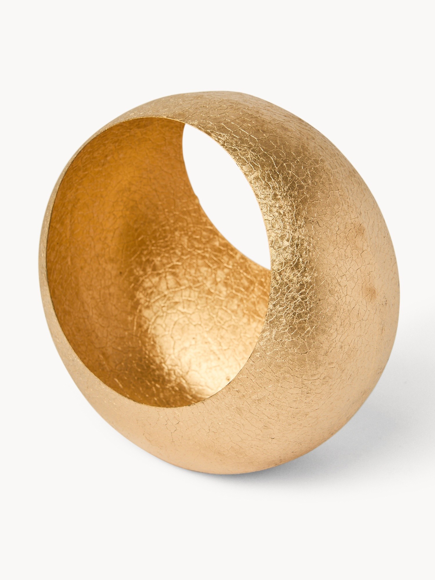 Porta t-light centrotavola finitura dorata, Oro, large image number 1