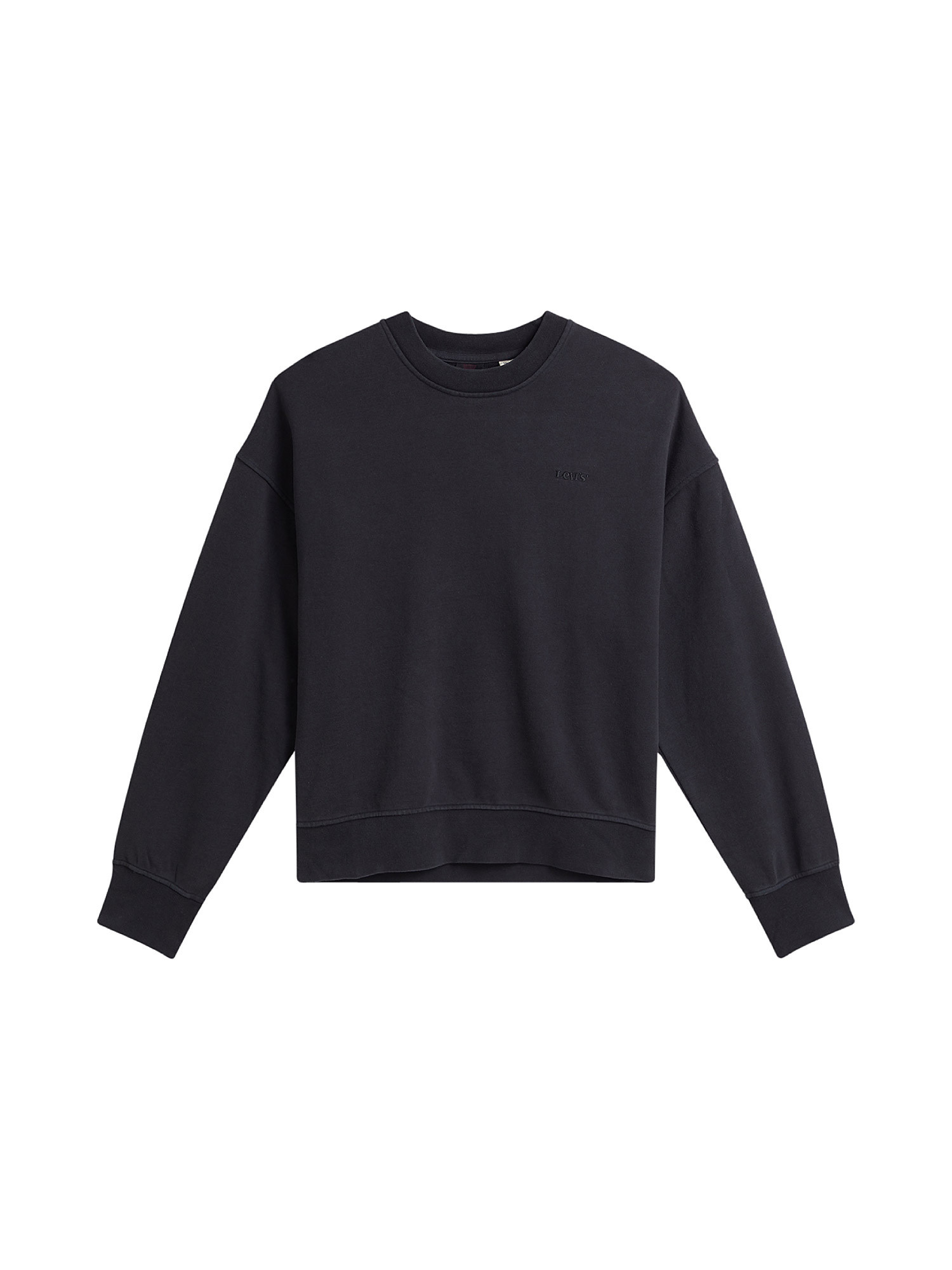WFH Loungewear sweatshirt, Black, large image number 0