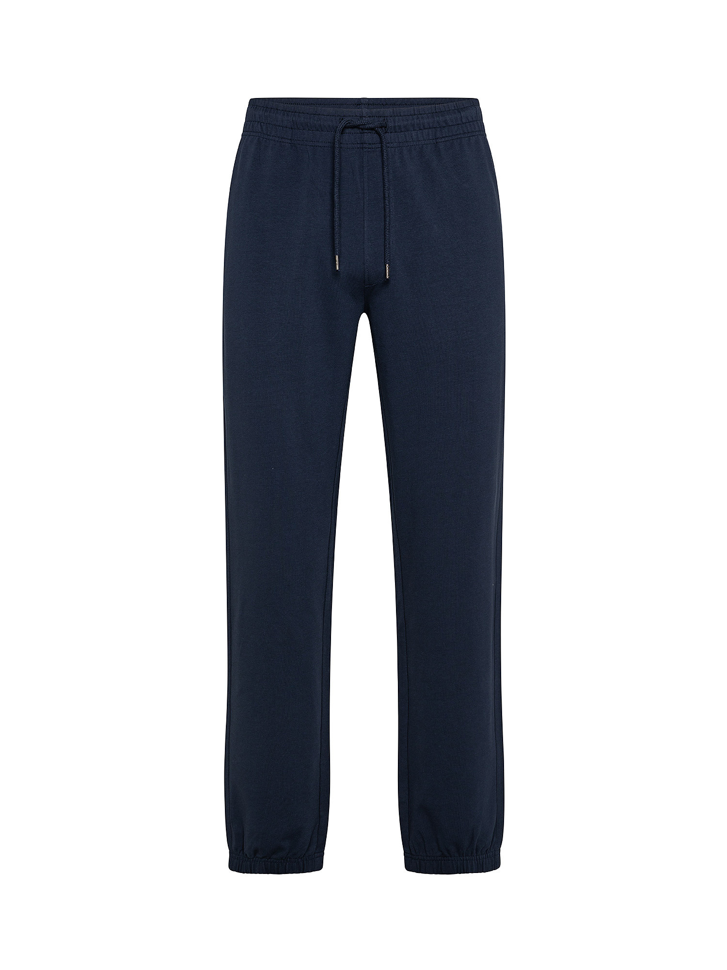 Pantalone in felpa, Blu, large image number 0