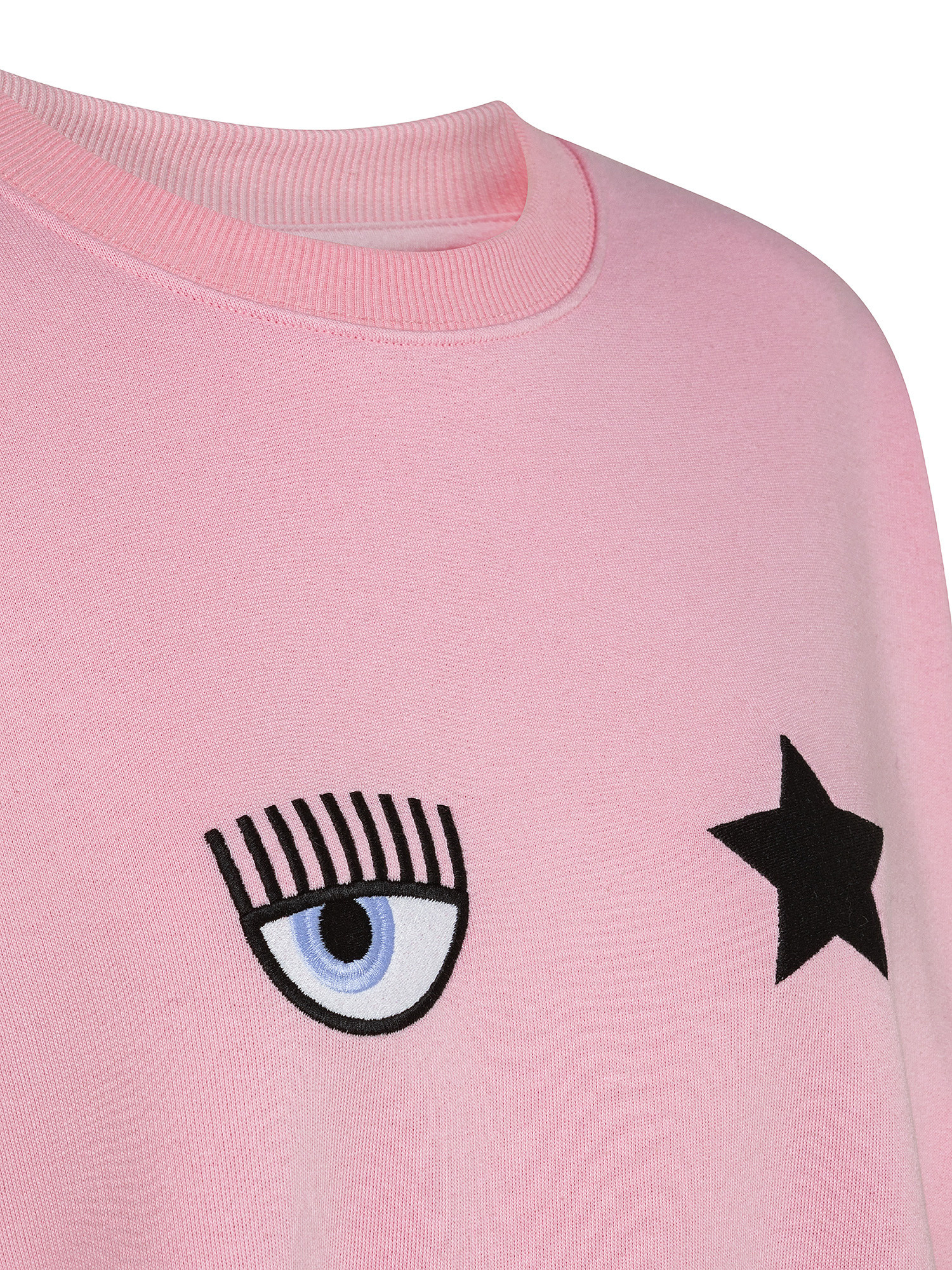 Eye Star sweatshirt, Pink, large image number 2