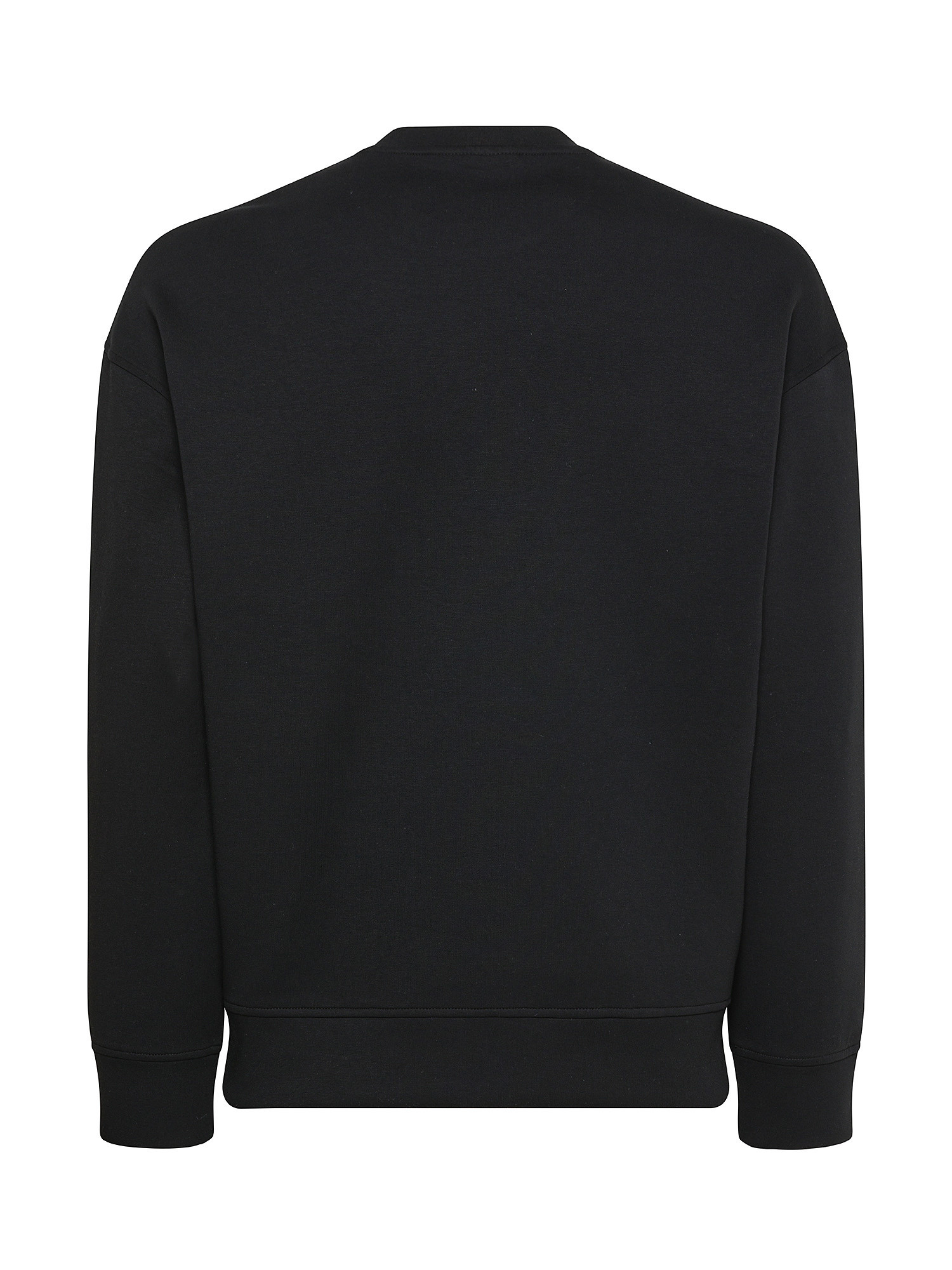 Emporio Armani - Sweatshirt with print, Black, large image number 1