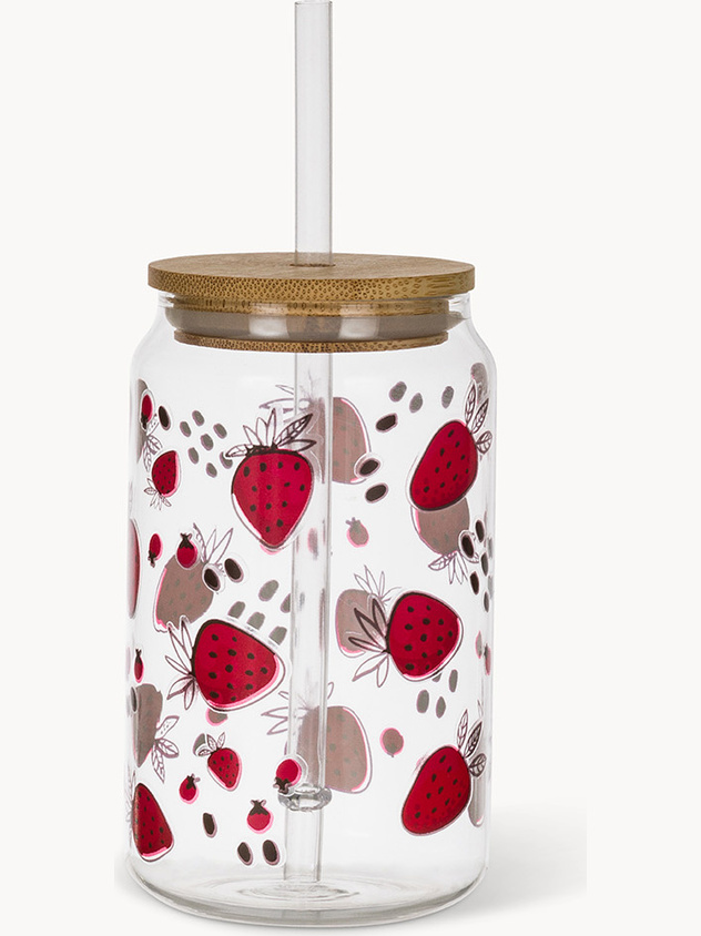 Mug da passeggio motivo fragoline