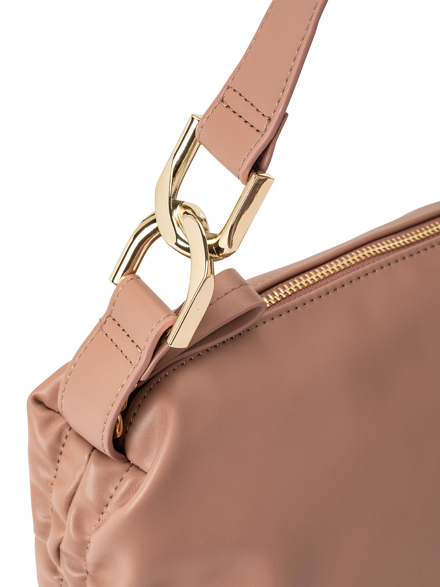Shoulder bag with rings, Pink, large image number 2