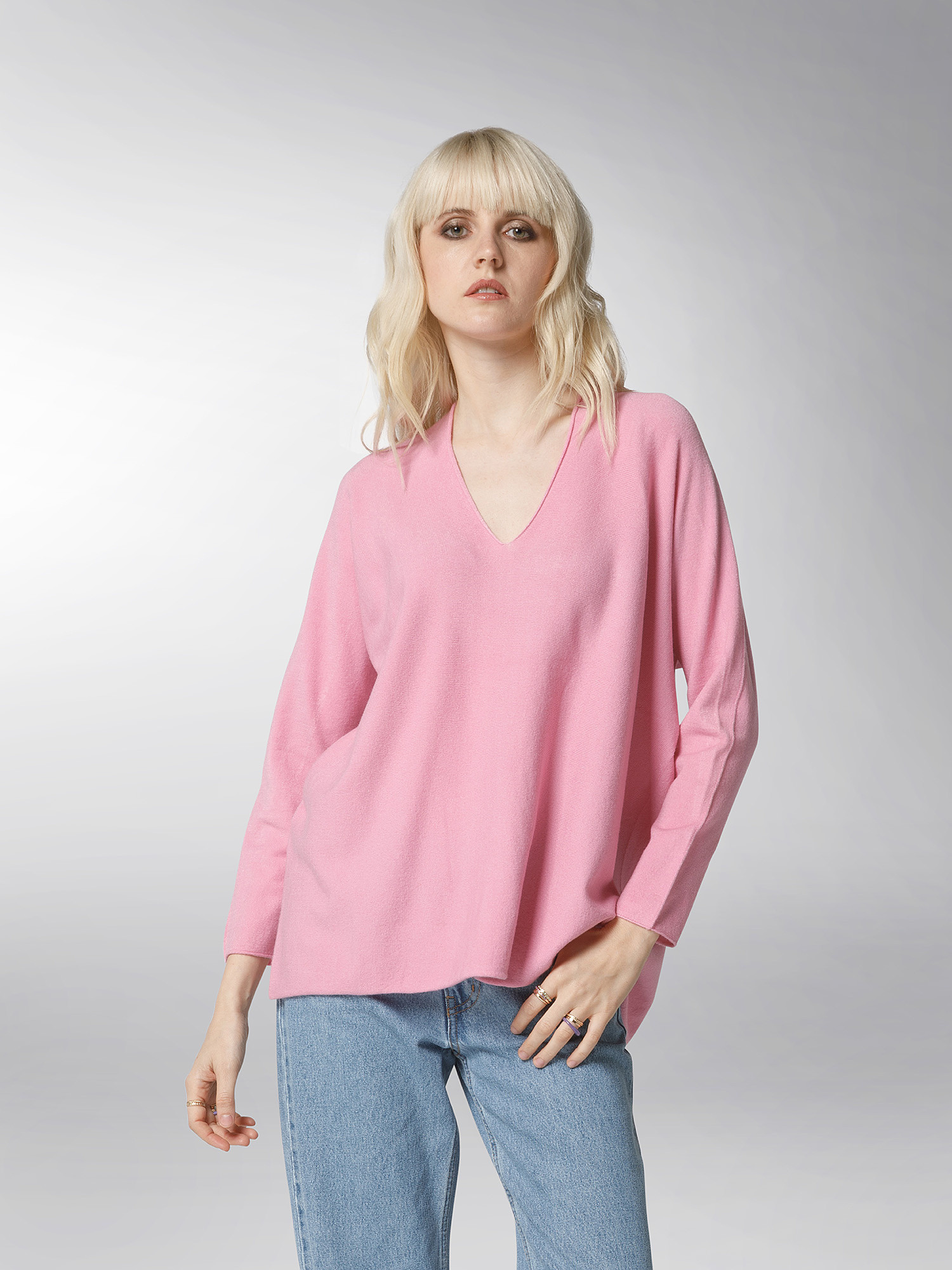 K Collection - Pullover, Rosa fuxia, large image number 3