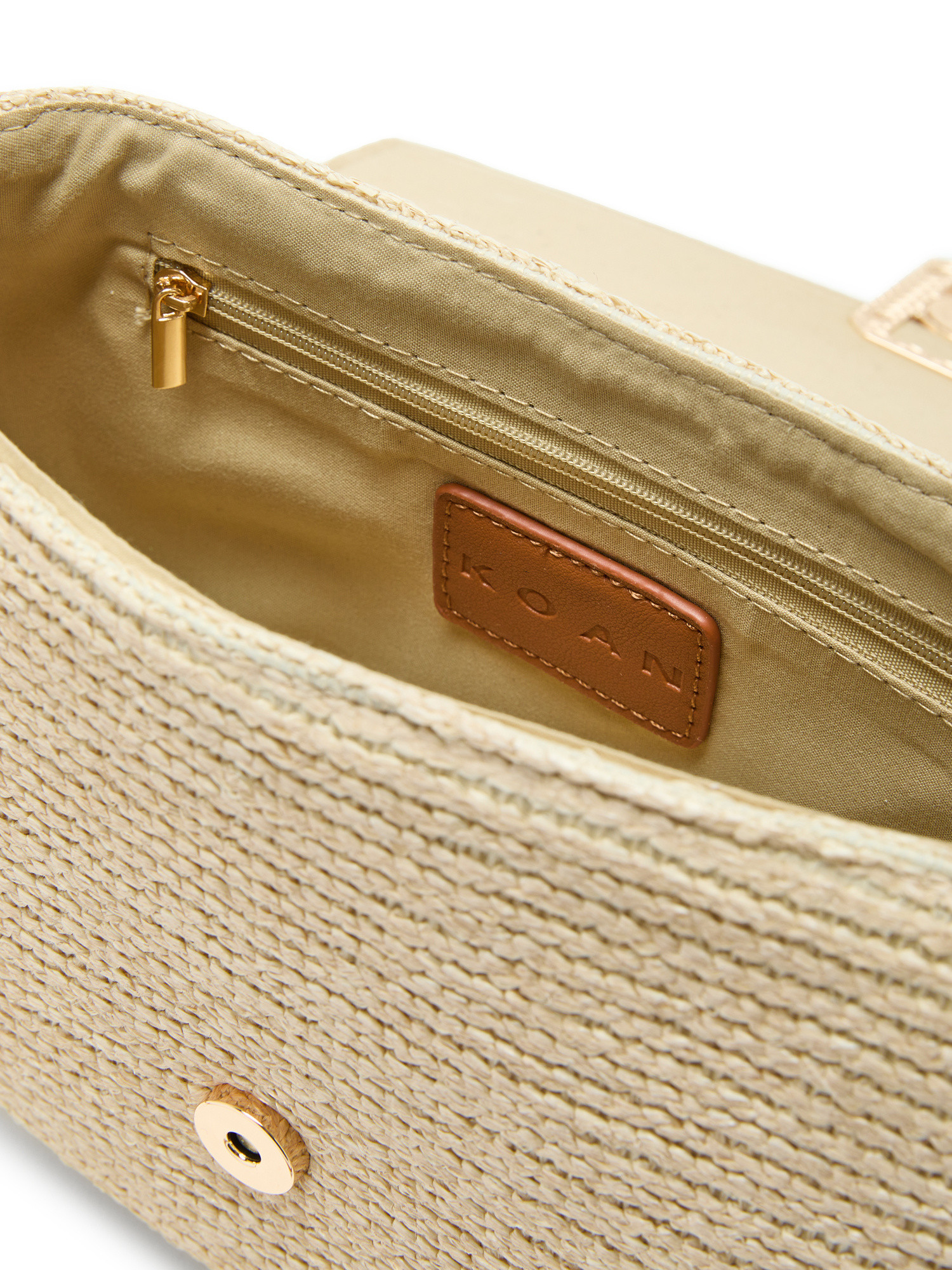 Koan - Straw shoulder bag, Light Brown, large image number 2