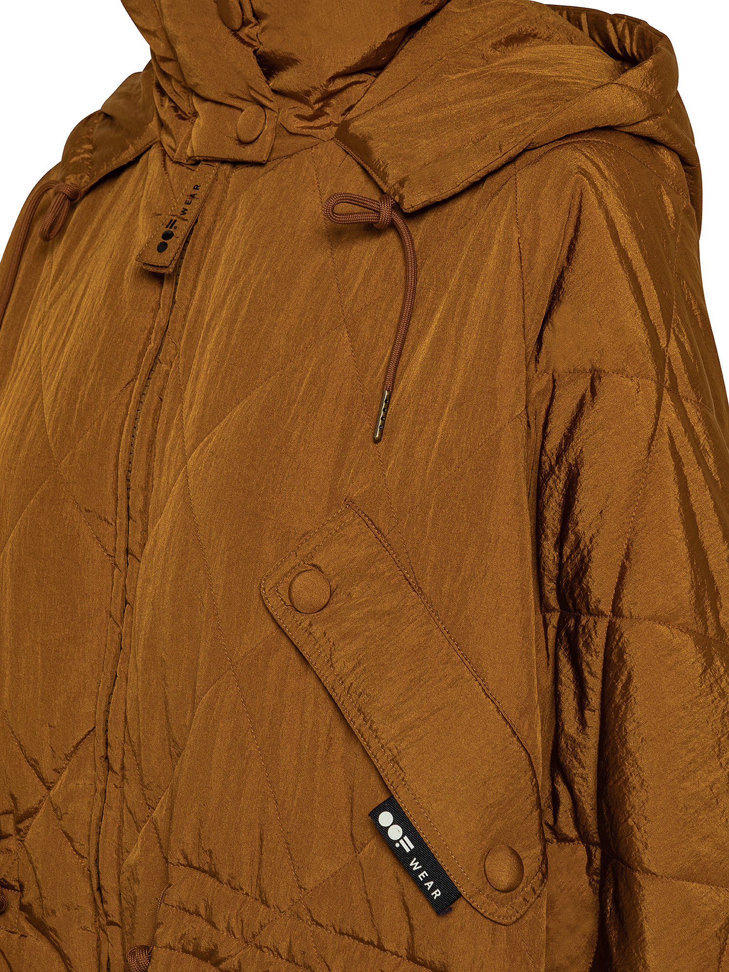 Hooded cape, Brown, large image number 2