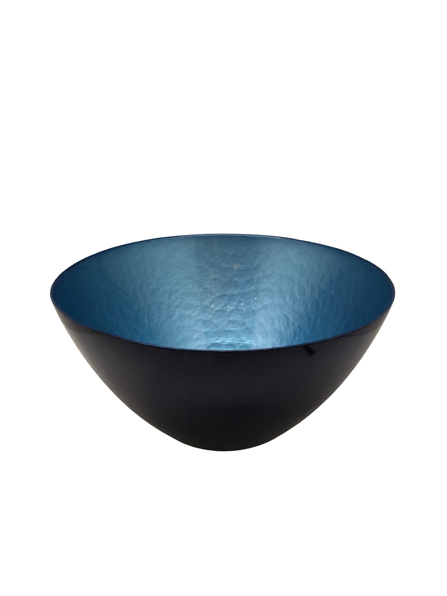 Coppa vetro colorato, Blu, large