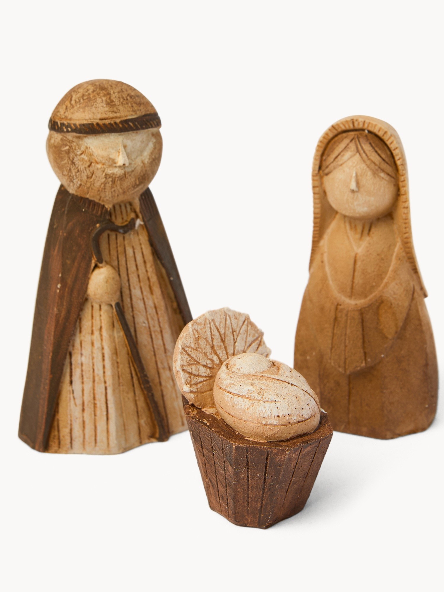 Set 11 soggetti natività in legno, Multicolor, large image number 1