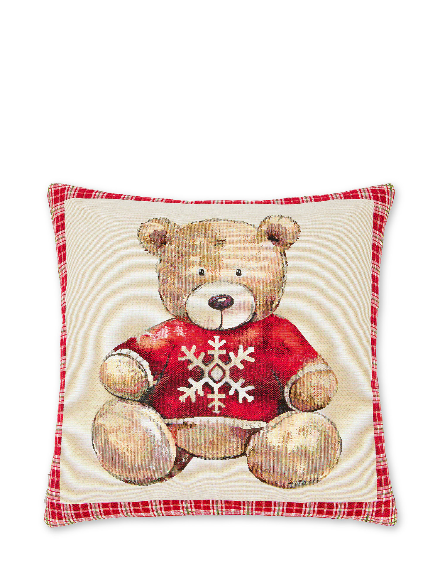 Cuscino tessuto gobelin 45x45cm, Multicolor, large image number 0